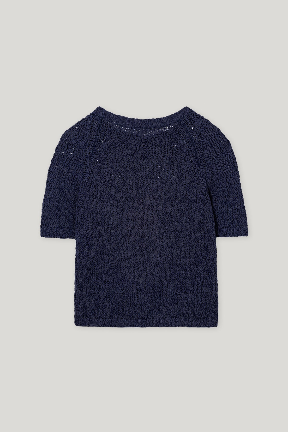Bouclé-Pullover - jeans blue - Standard | Artikel Rück