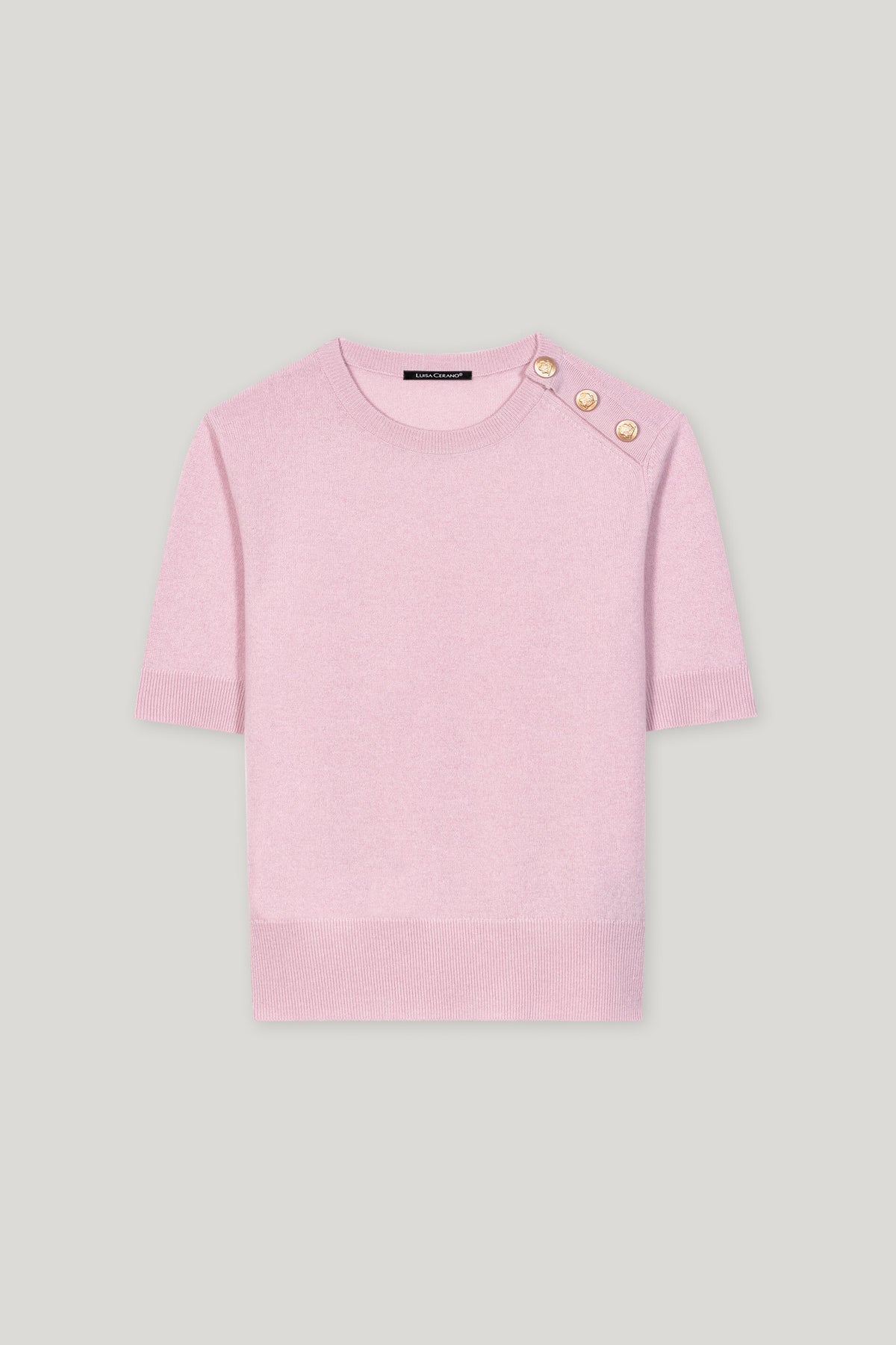 Pullover aus Kaschmir-Mix - fresh rose - Standard | Artikel Front