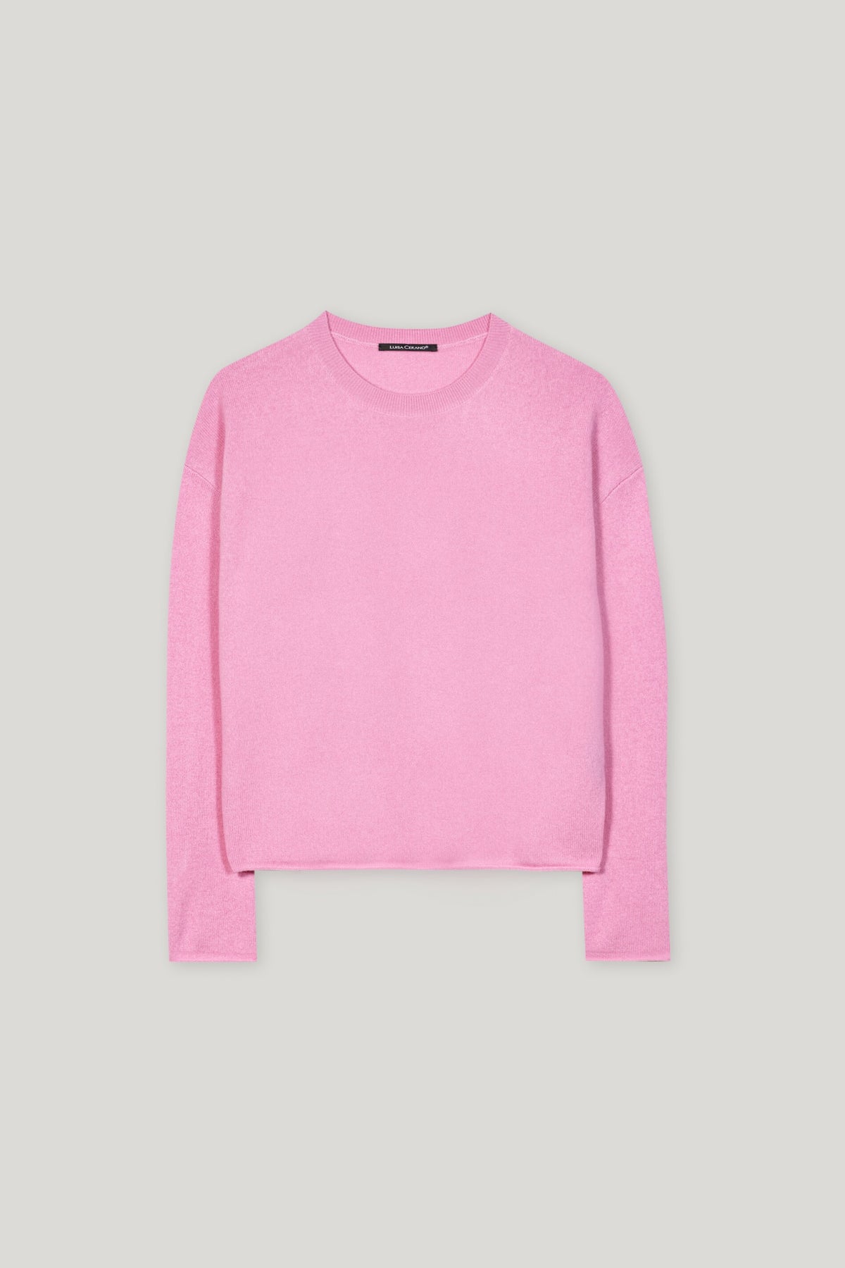 Pullover aus Kaschmir-Mix - candy pink - Standard | Artikel Front