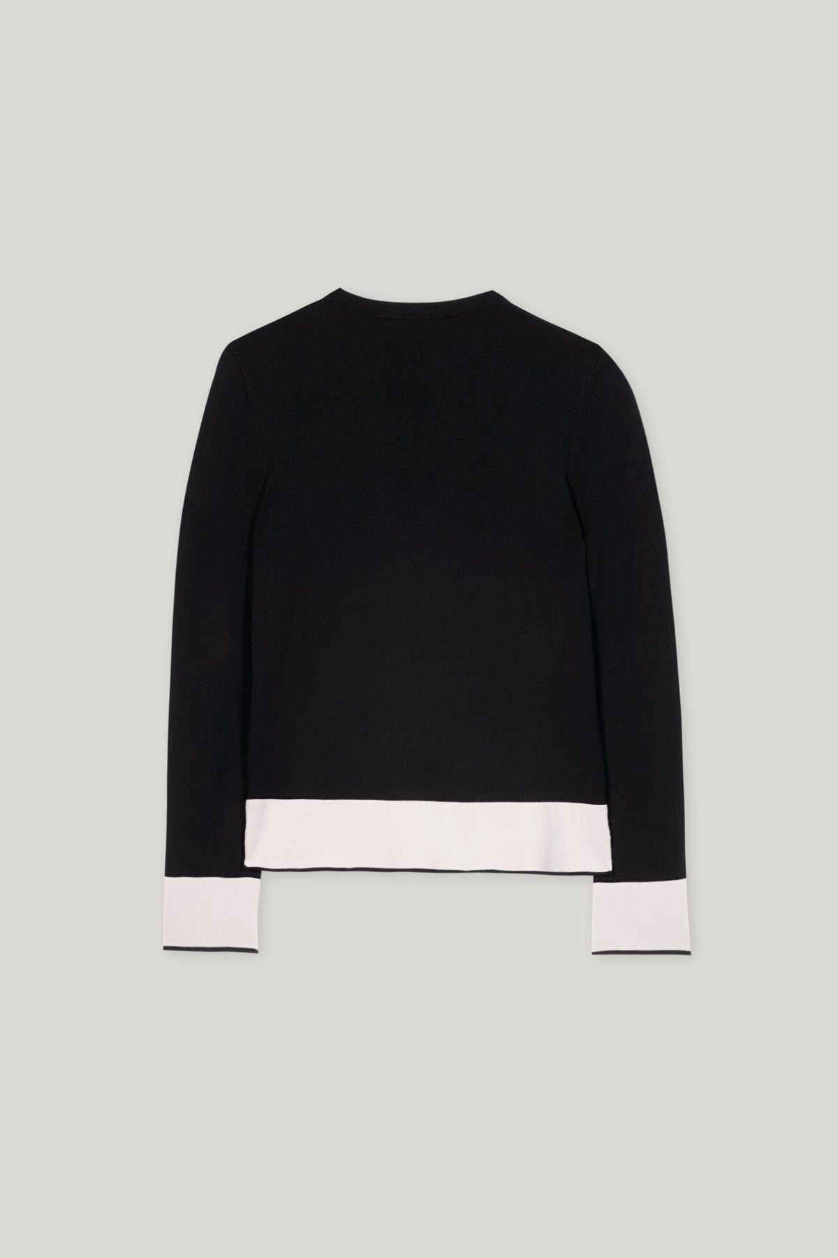 Pullover mit Farbakzenten - deep black - Standard | Artikel Rück