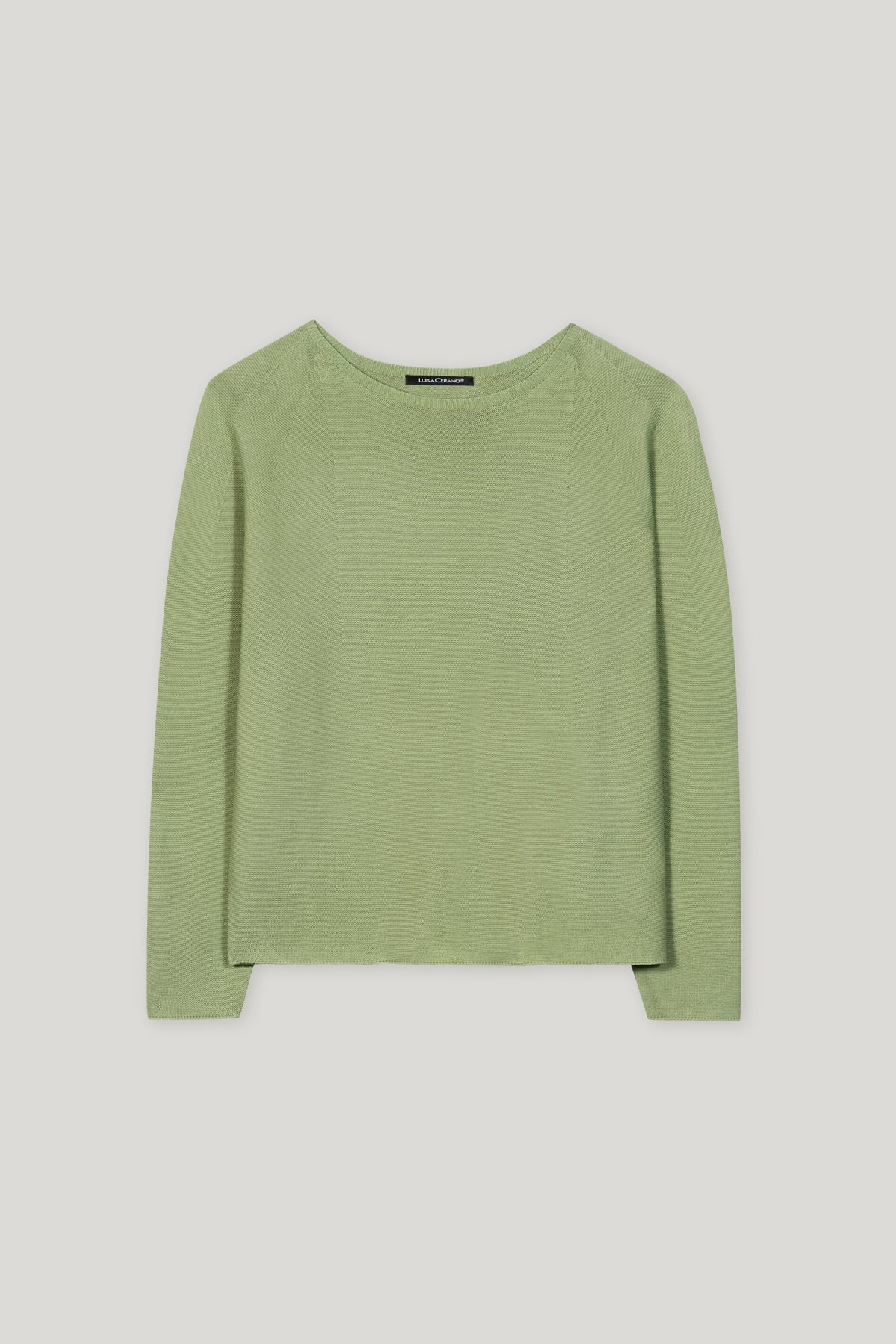 Pullover in Links-Struktur - easy green - Standard | Artikel Front