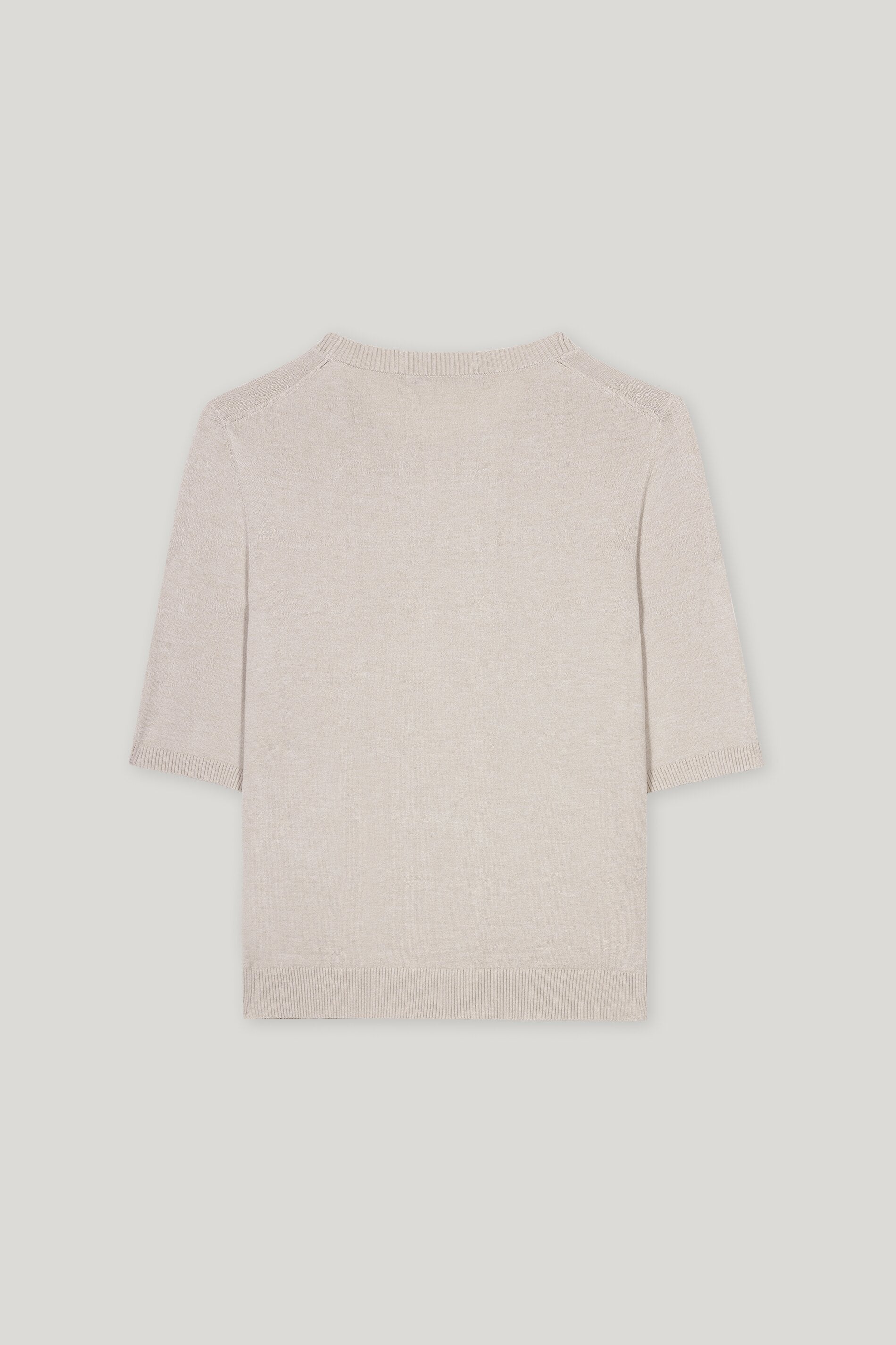 Feinstrick-Pullover - oyster - Standard | Artikel Rück