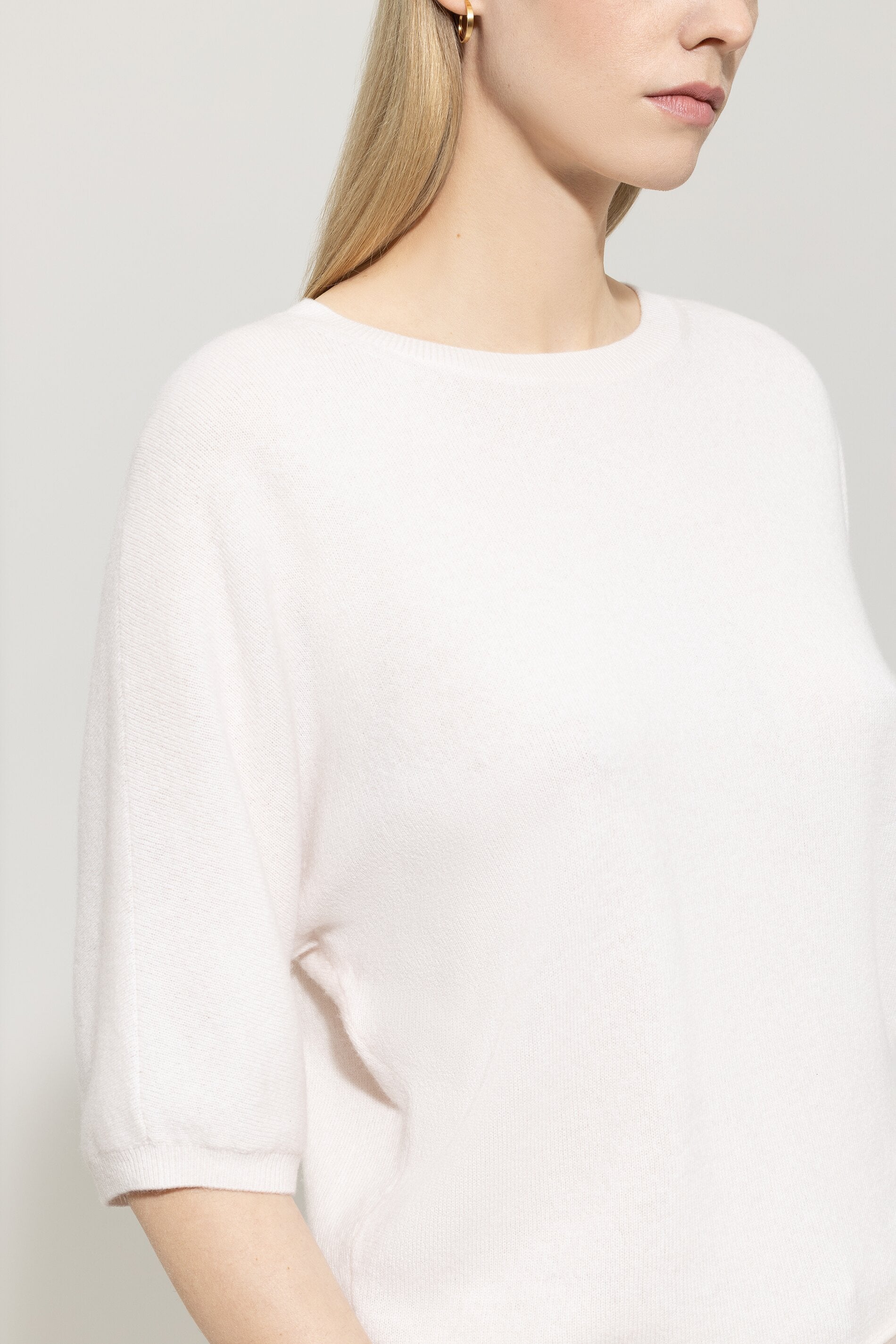 Pullover aus Kaschmir-Mix - silky cream - Standard | Model Detail