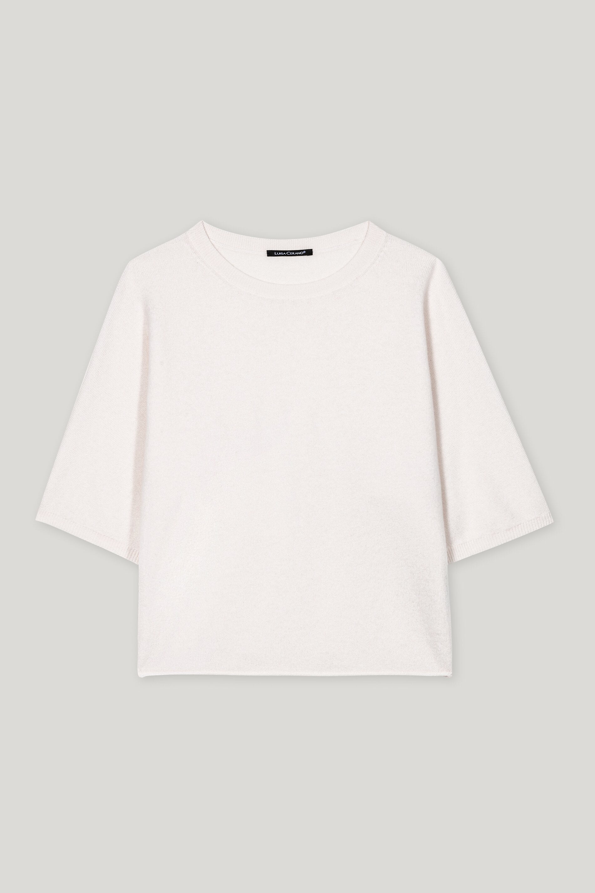 Pullover aus Kaschmir-Mix - silky cream - Standard | Artikel Front