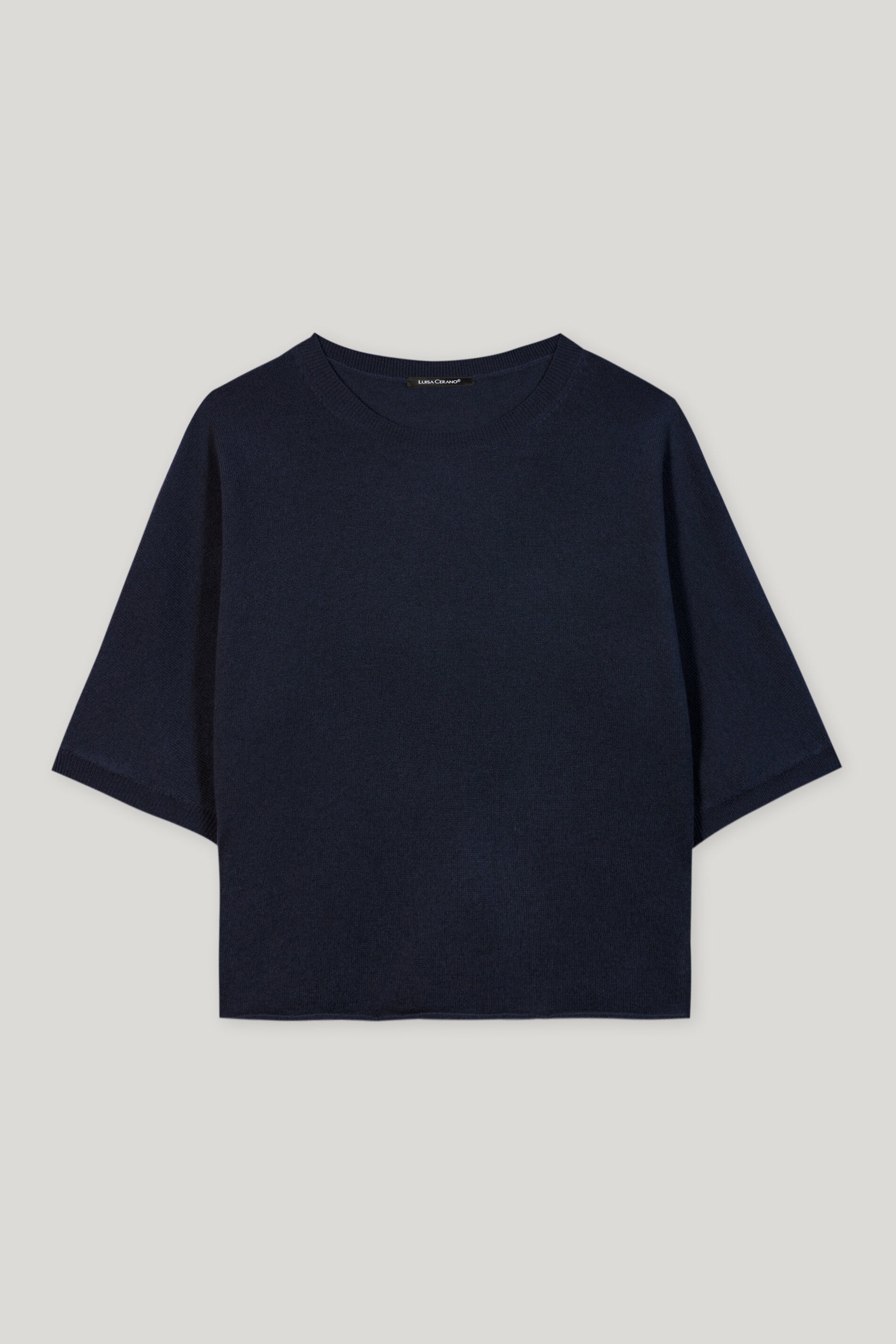 Pullover aus Kaschmir-Mix - dark blue - Standard | Artikel Front