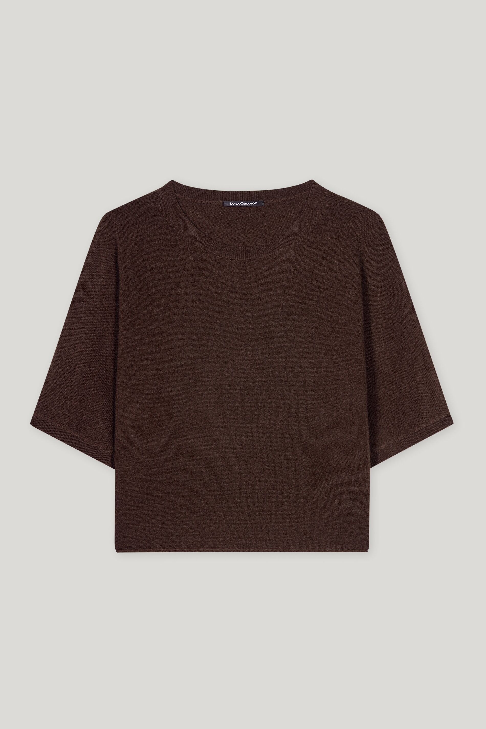 Pullover aus Kaschmir-Mix - espresso - Standard | Artikel Front