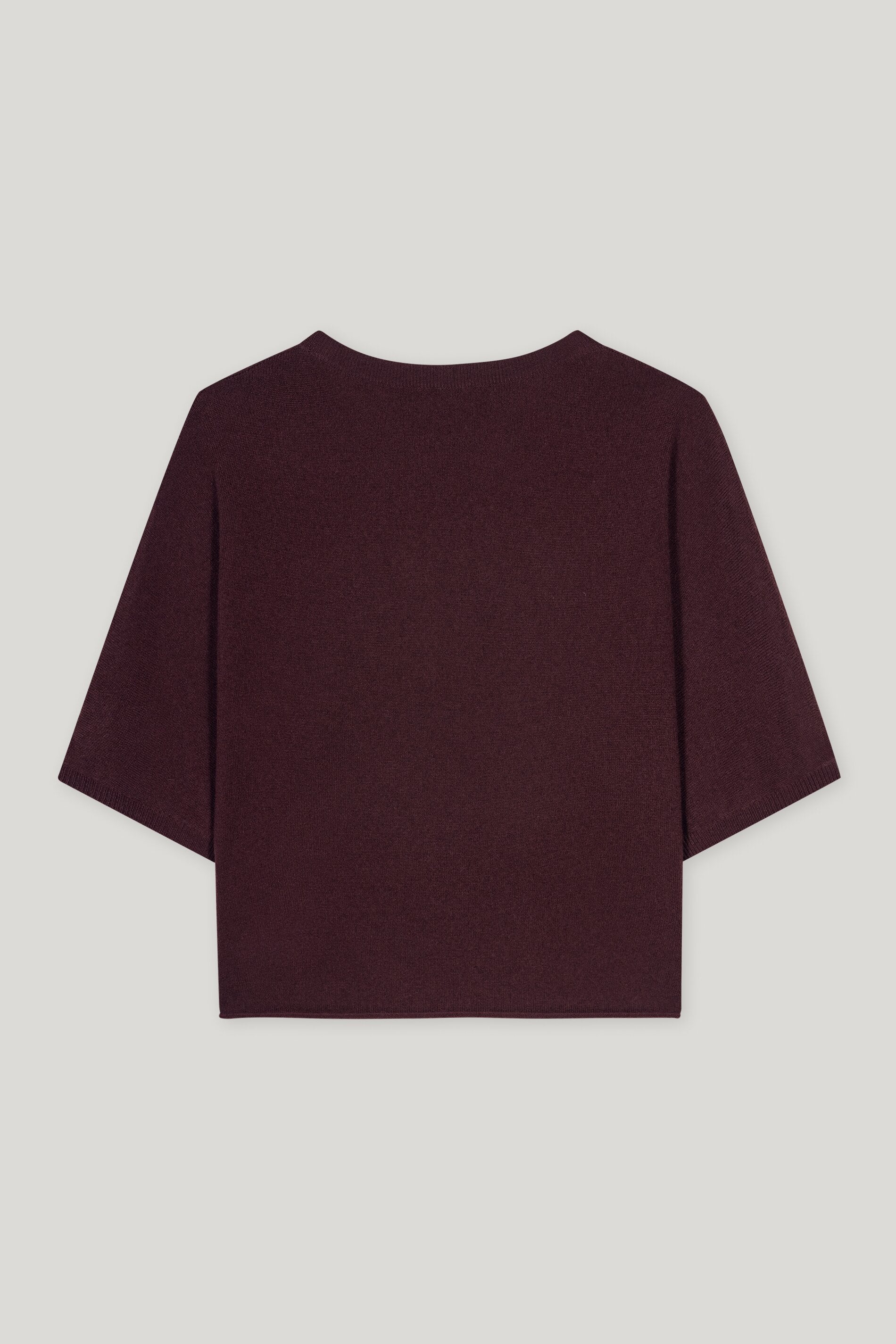 Pullover aus Kaschmir-Mix - burgundy - Standard | Artikel Rück
