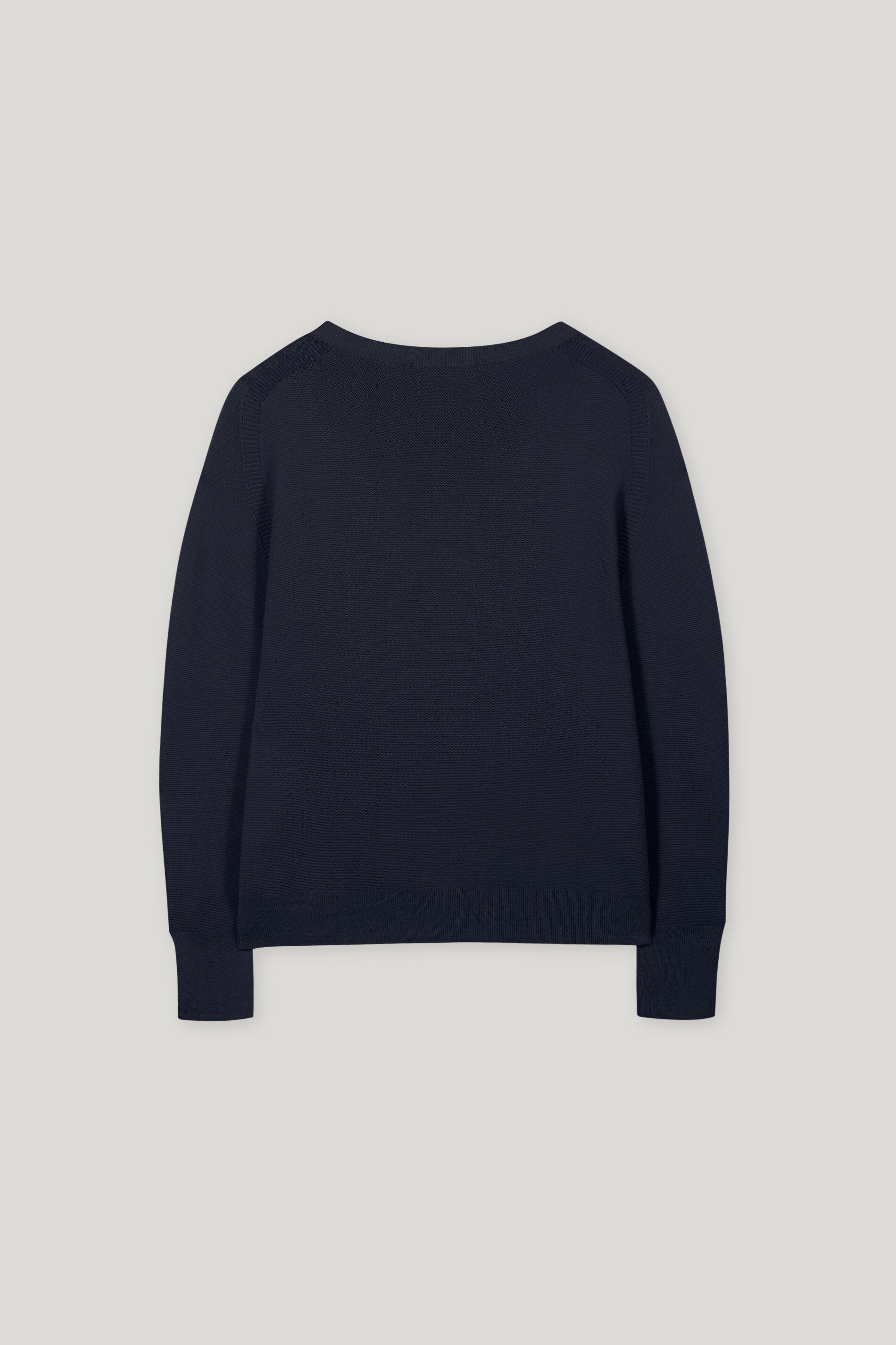 Pullover in Links-Struktur - dark blue - Standard | Artikel Rück