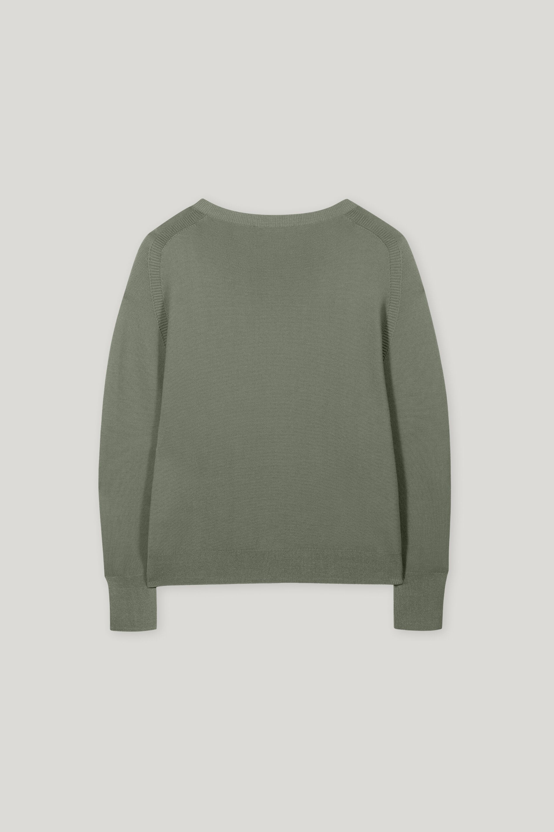 Pullover in Links-Struktur - cool khaki - Standard | Artikel Rück