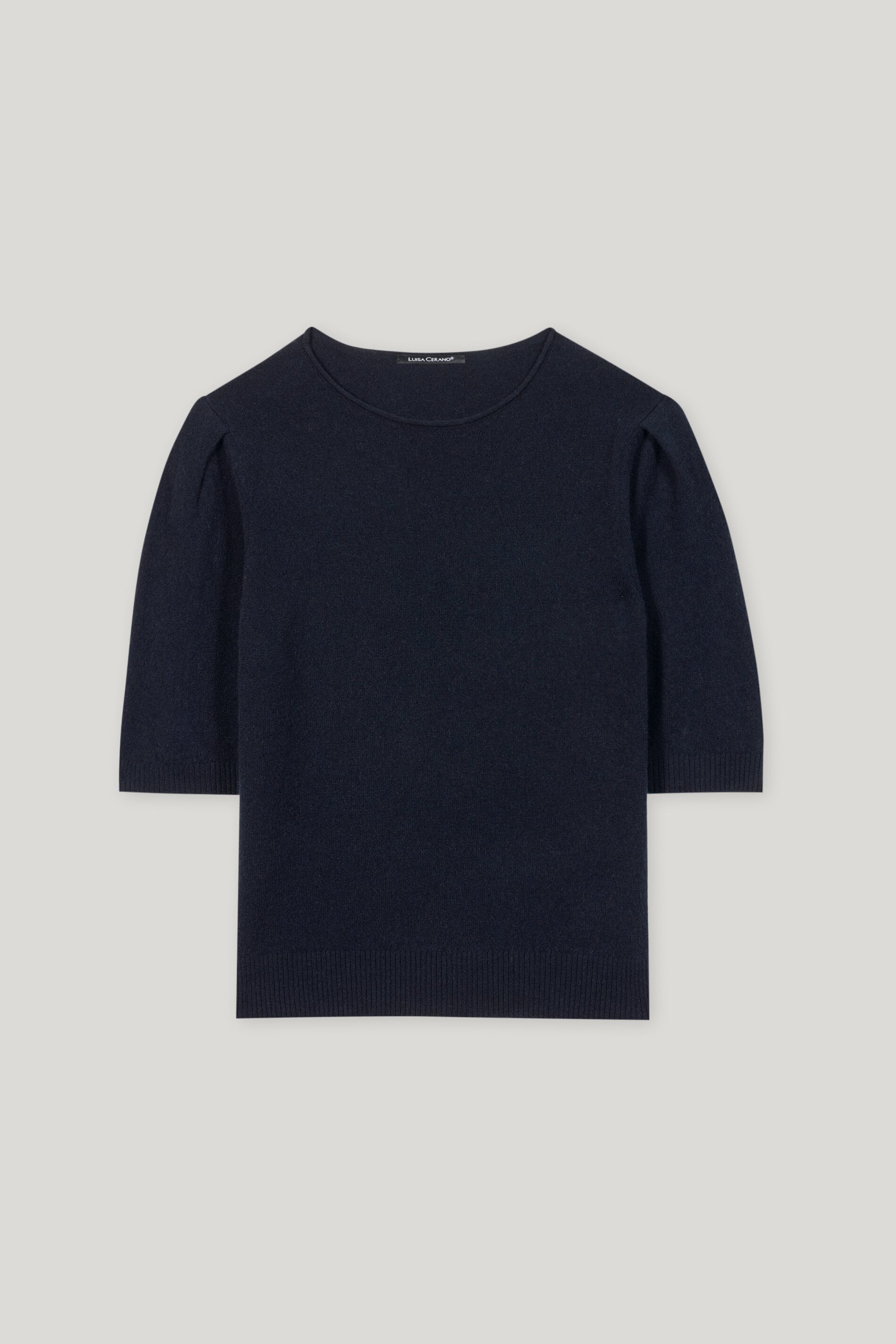 Pullover aus Kaschmir-Mix - dark blue - Standard | Artikel Front