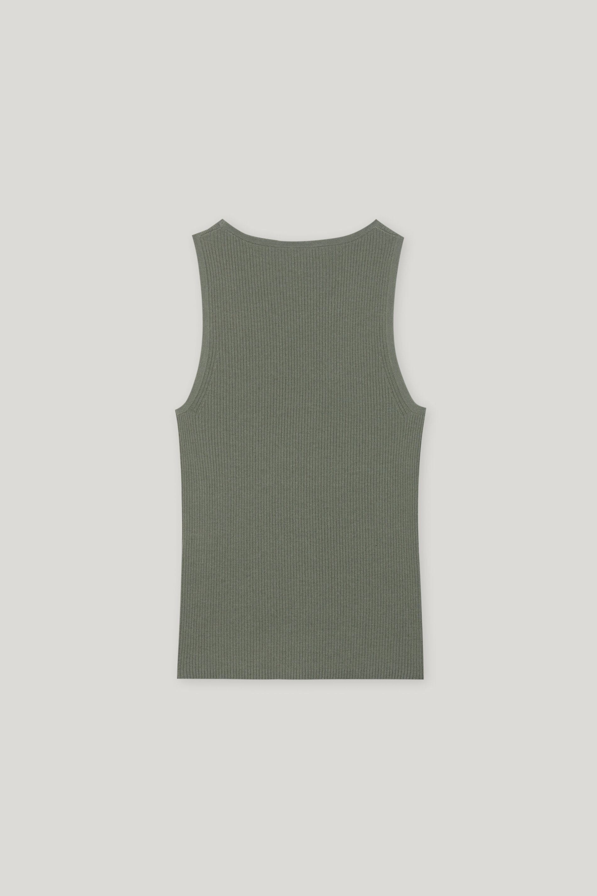 Tanktop aus Woll-Mix - cool khaki - Standard | Artikel Rück