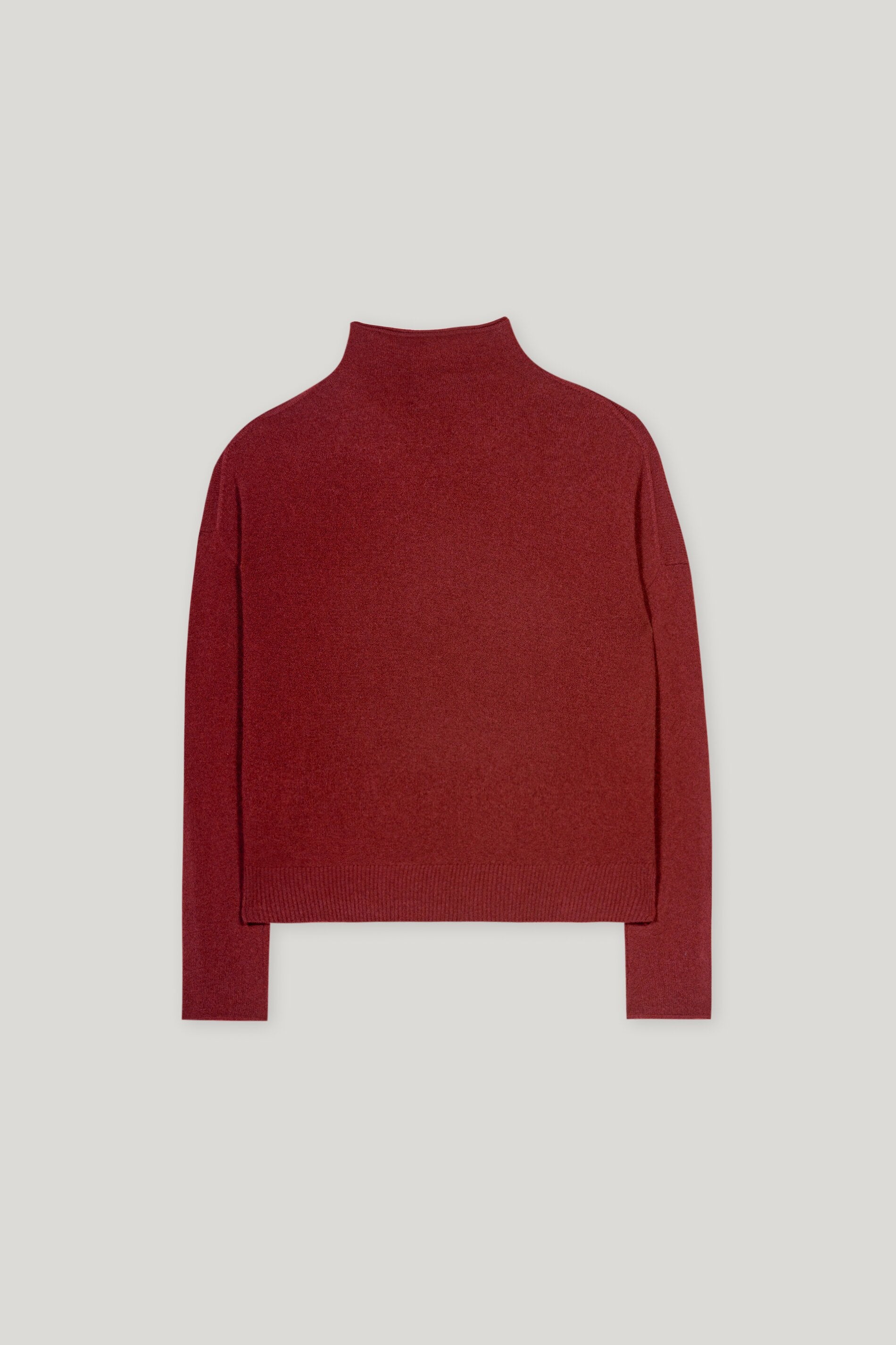 Pullover aus Kaschmir-Mix - berry red - Standard | Artikel Rück