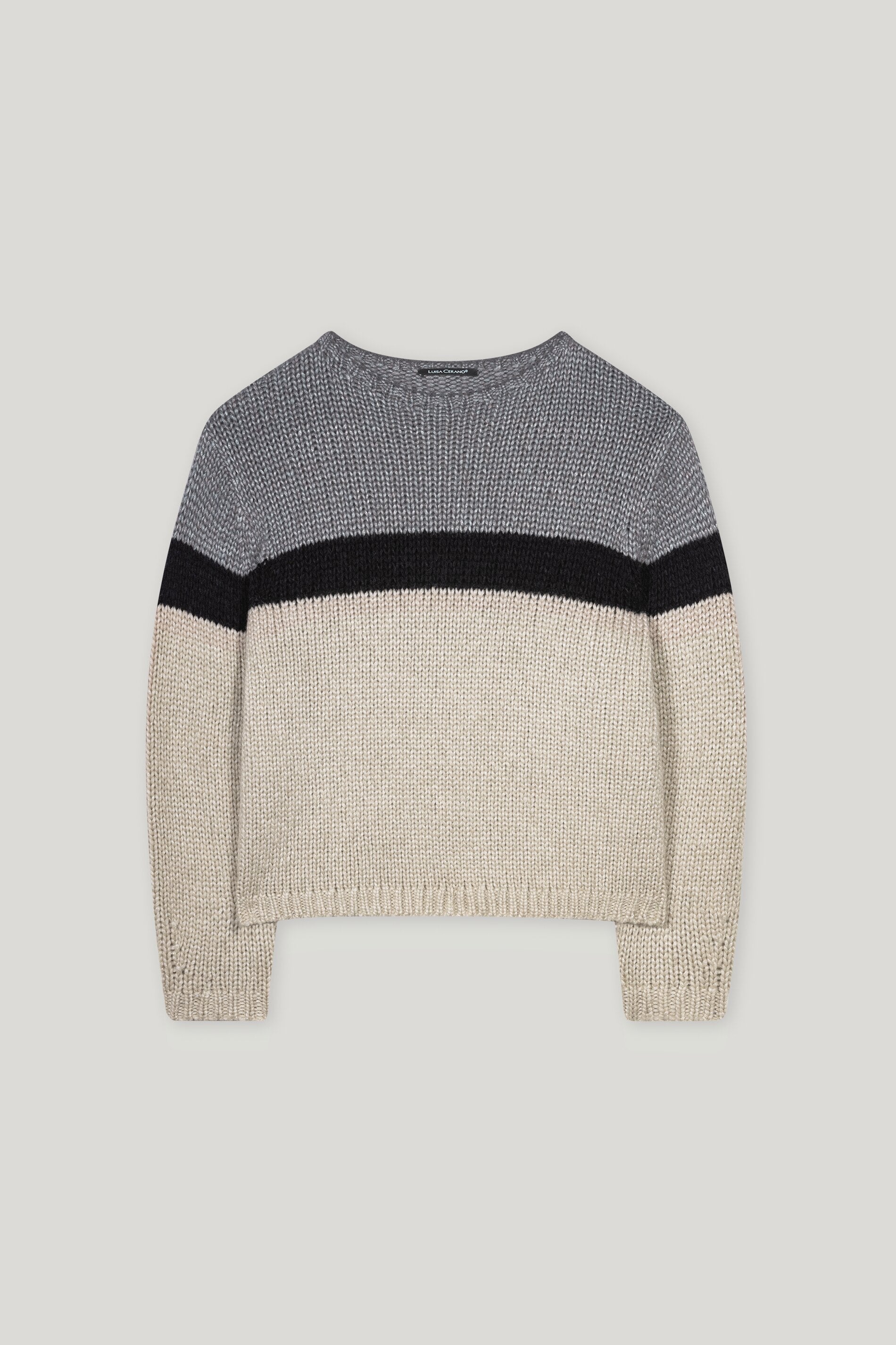 Pullover mit Colour-Block - multi - Standard | Artikel Front