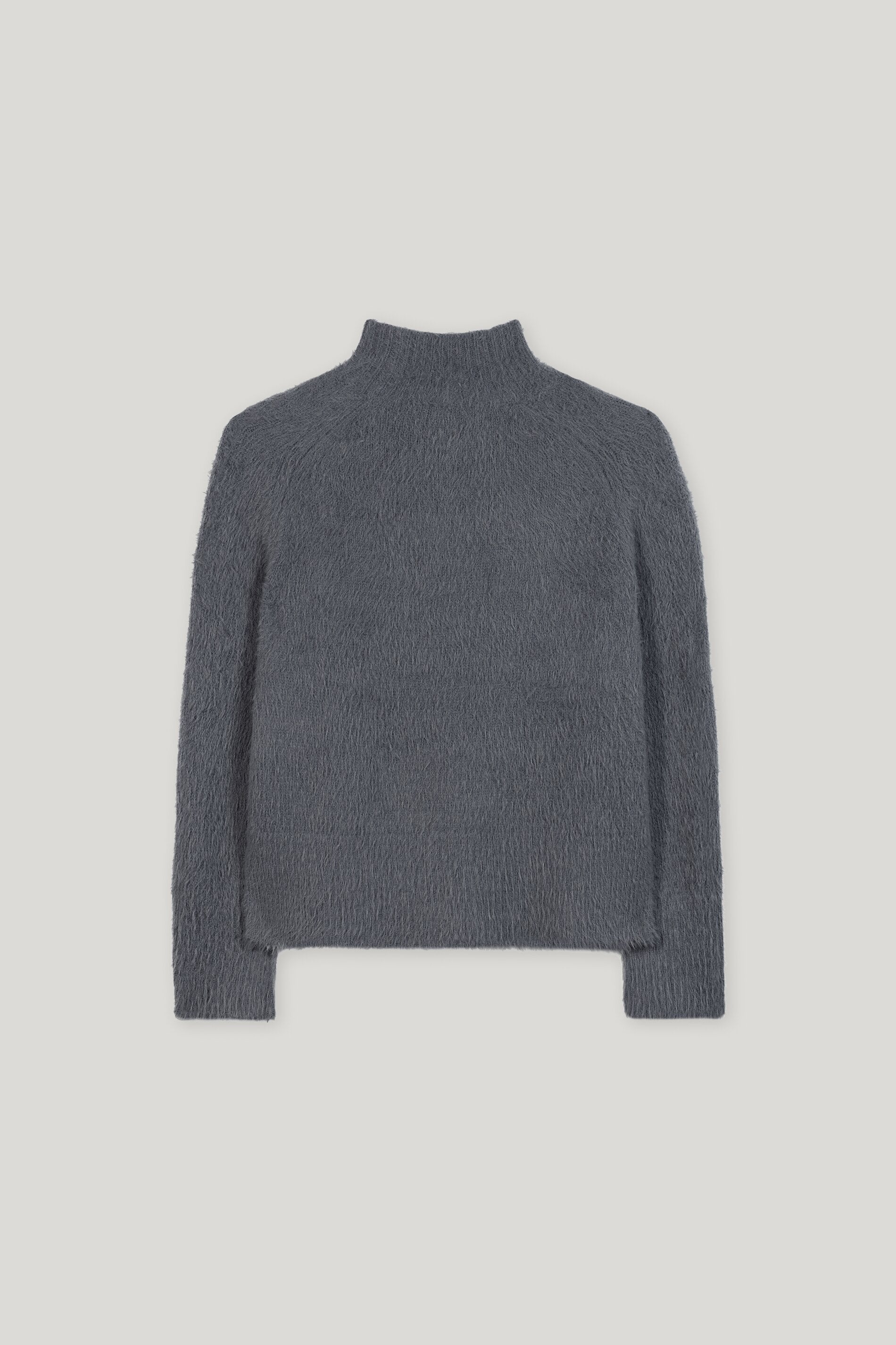 Pullover in Fell-Optik - urban grey - Standard | Artikel Rück