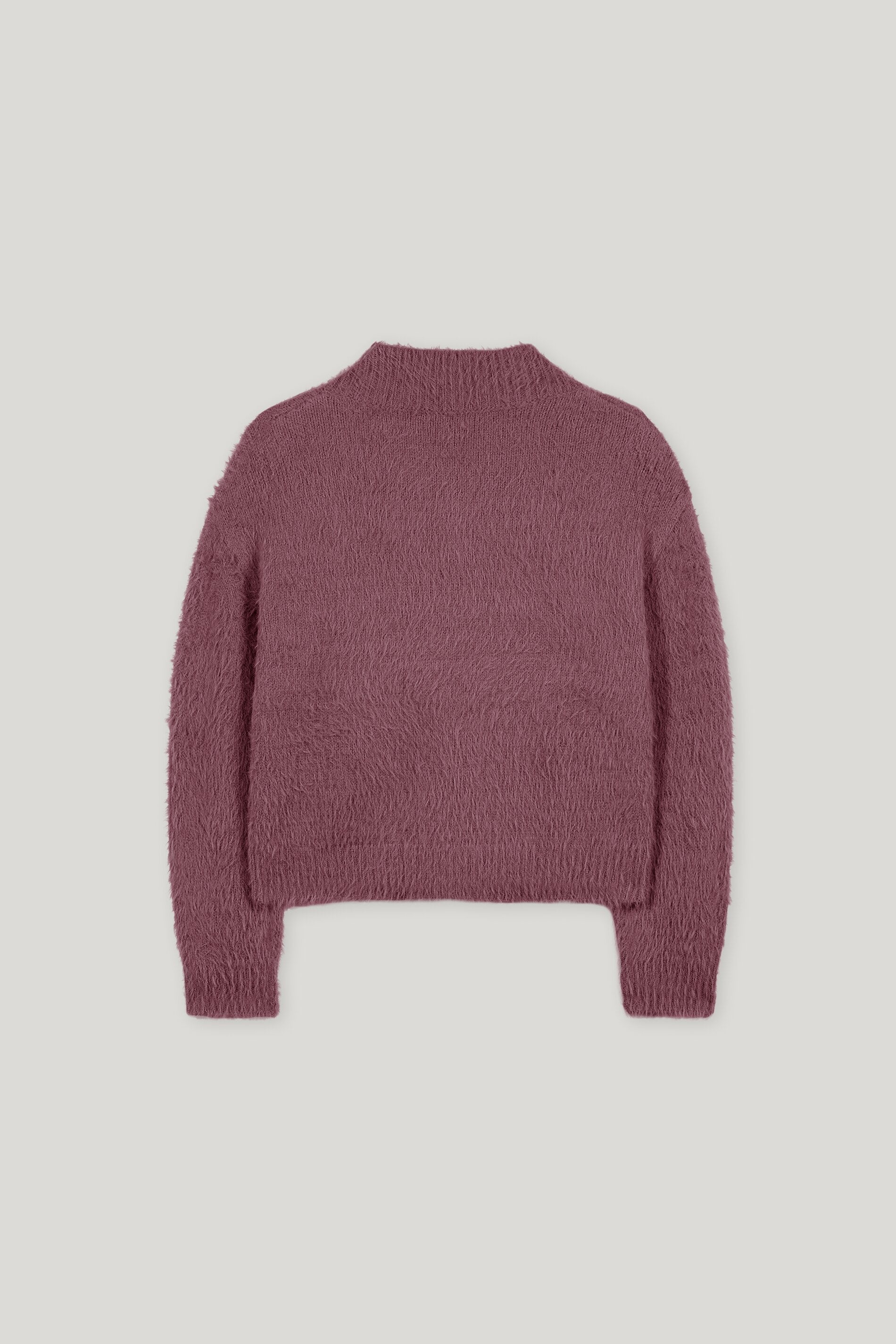 V-Pullover aus Woll-Mix - heather - Standard | Artikel Rück