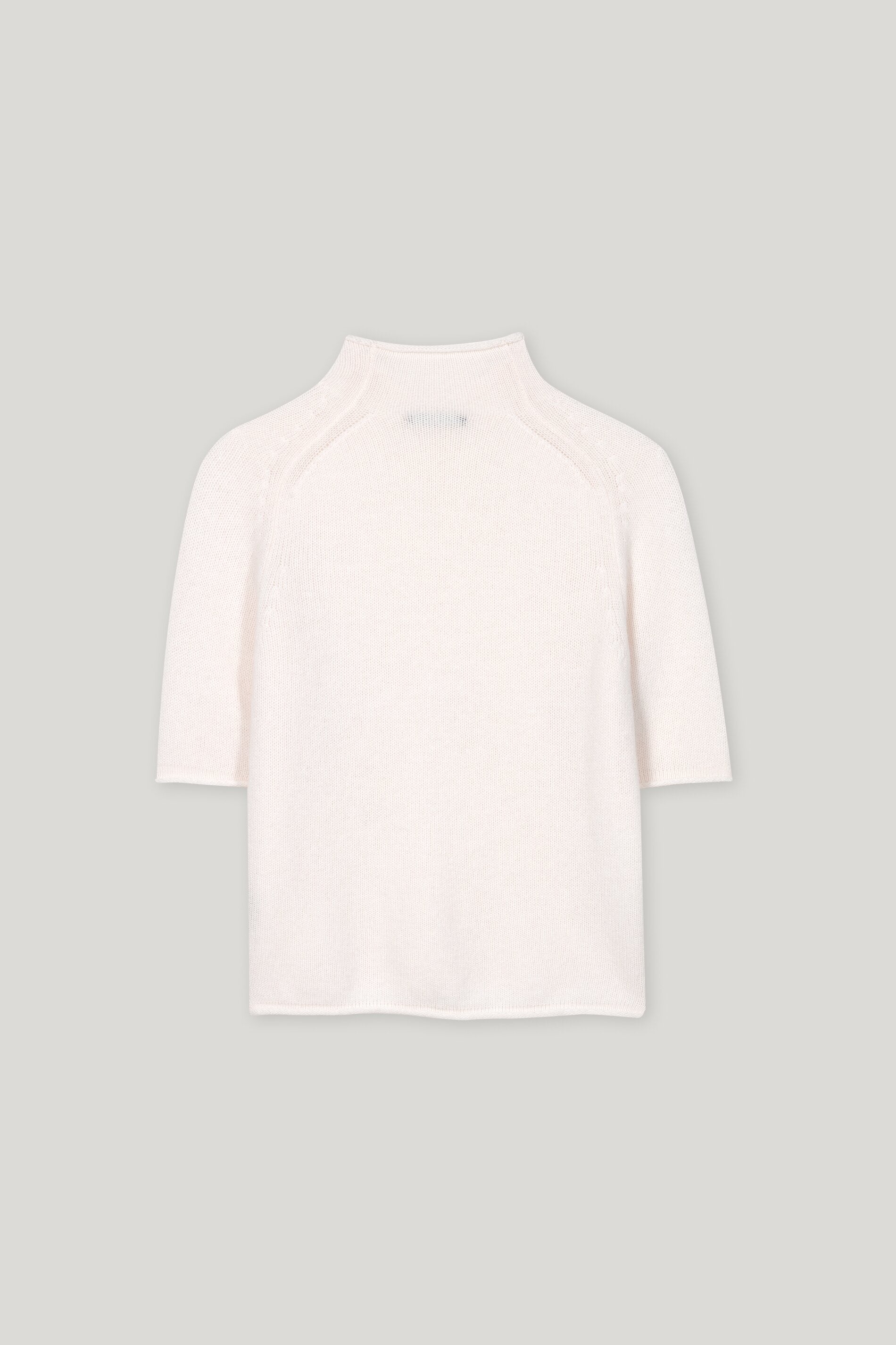 Halbarm-Pulli aus Kaschmir-Mix - silky cream - Standard | Artikel Rück