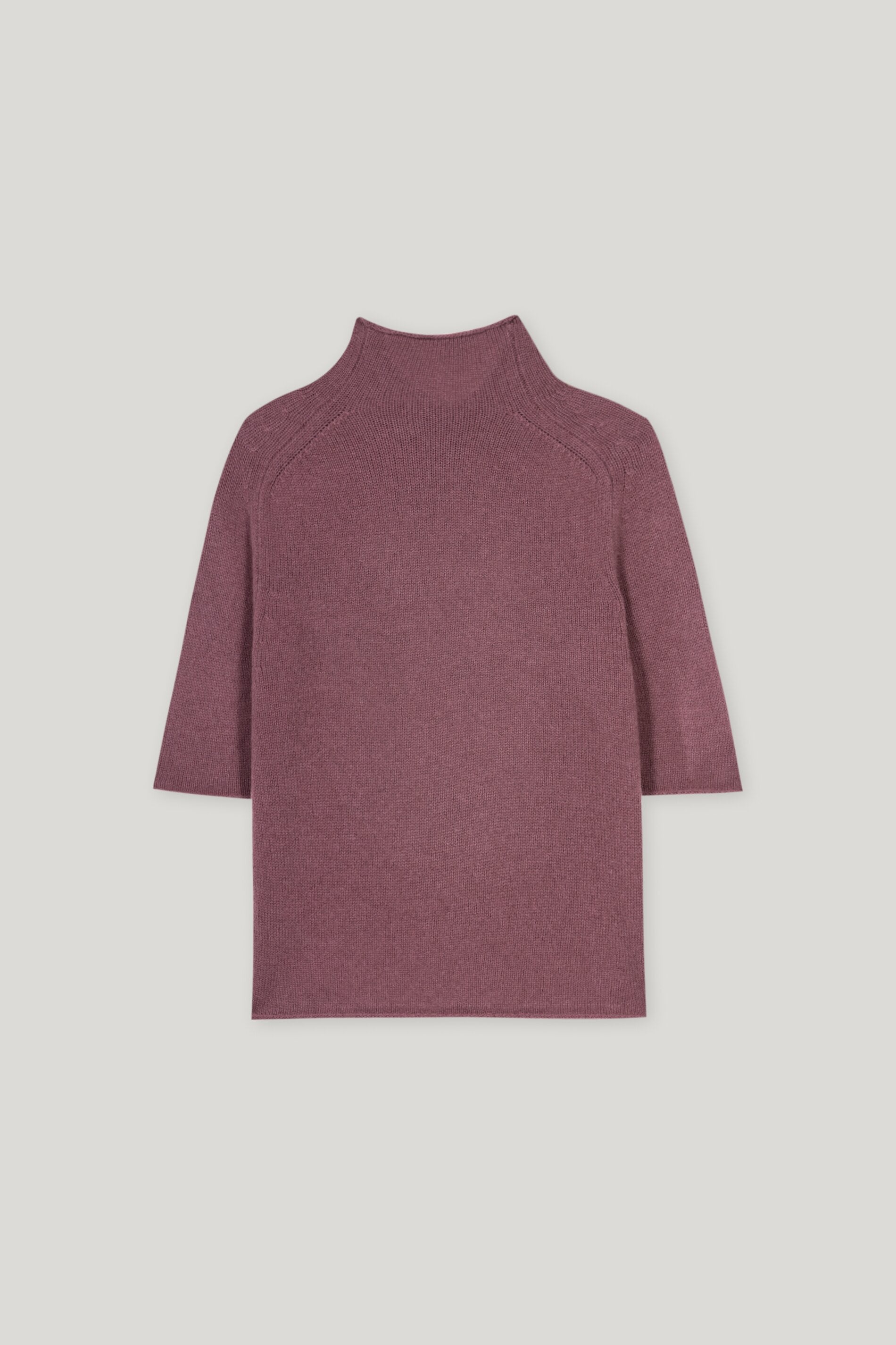 Halbarm-Pulli aus Kaschmir-Mix - heather - Standard | Artikel Rück