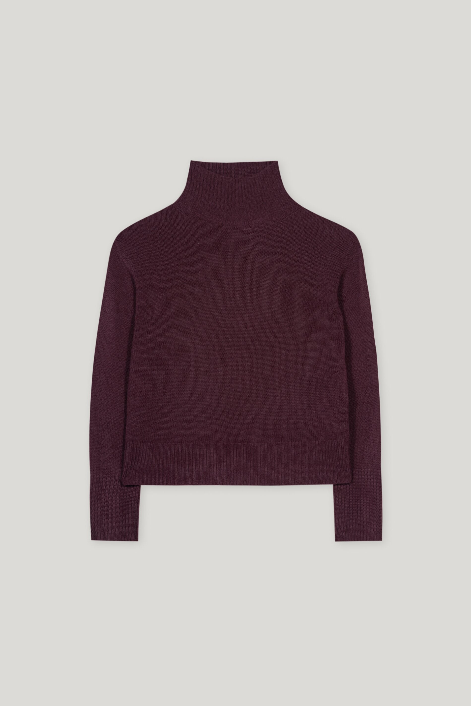 Pullover aus Kaschmir-Mix - burgundy - Standard | Artikel Front