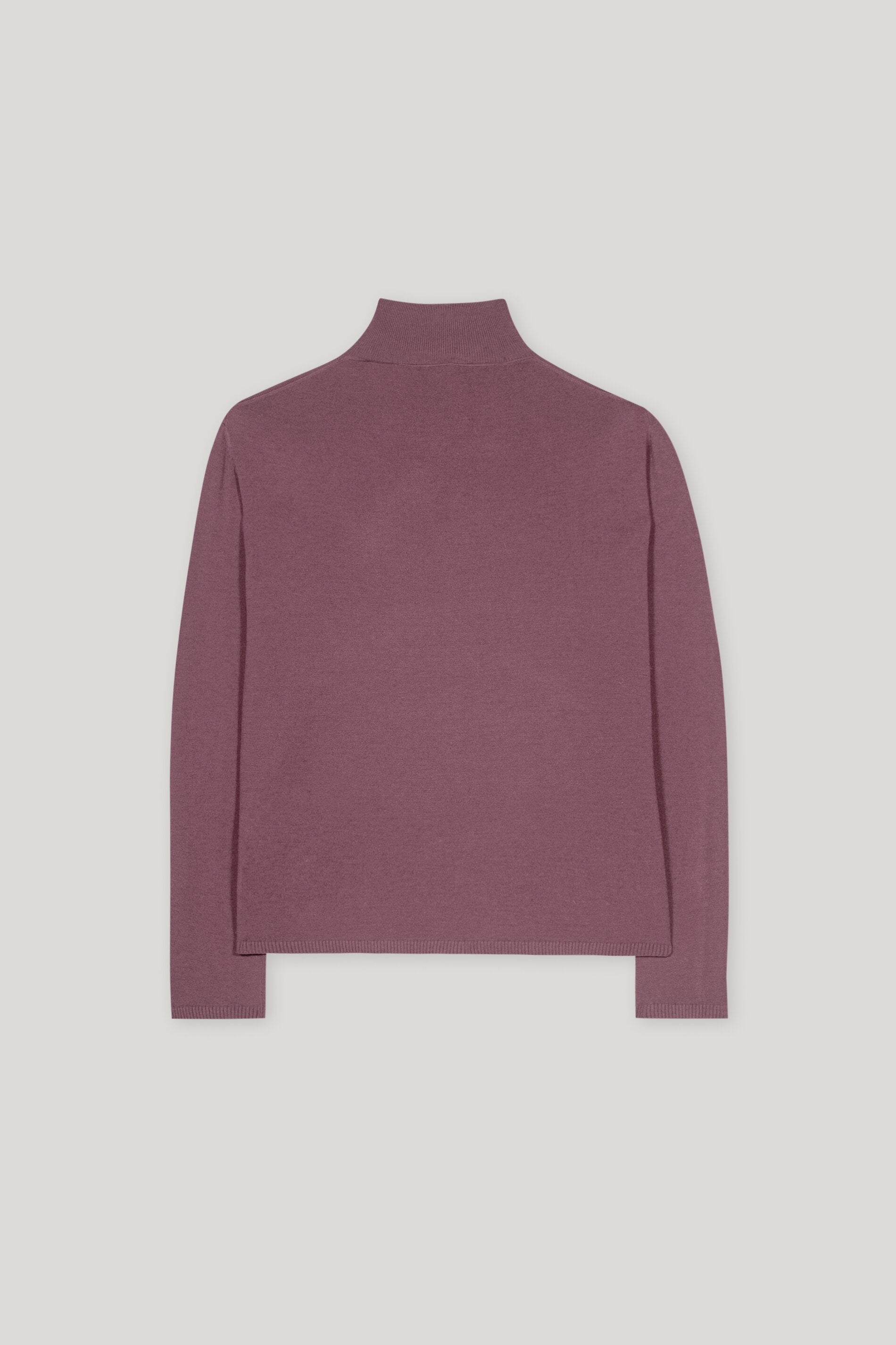 Rollkragen-Pulli aus Woll-Mix - heather - Standard | Artikel Rück