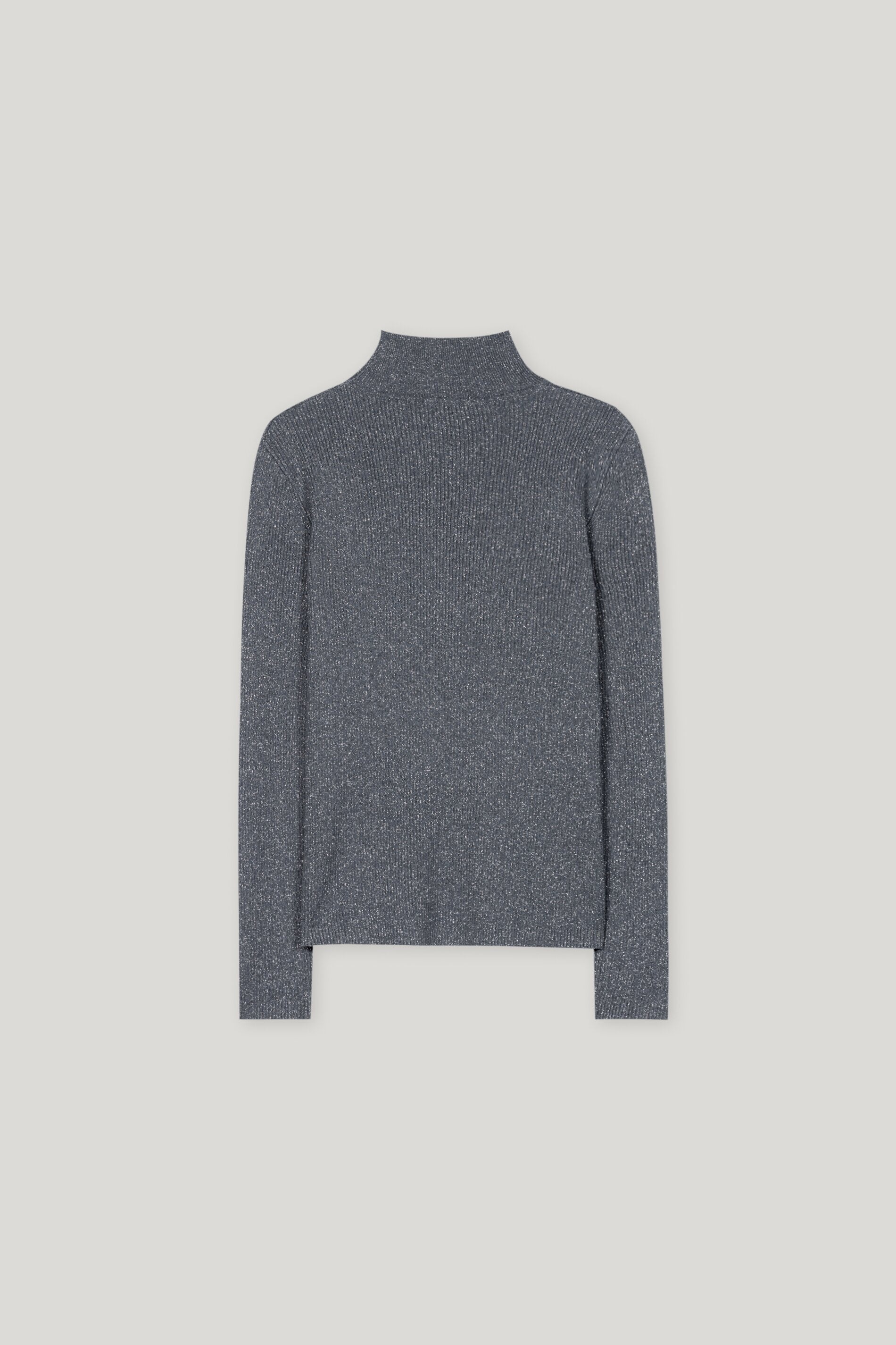 Rollkragen-Pulli aus Woll-Mix - urban grey - Standard | Artikel Rück