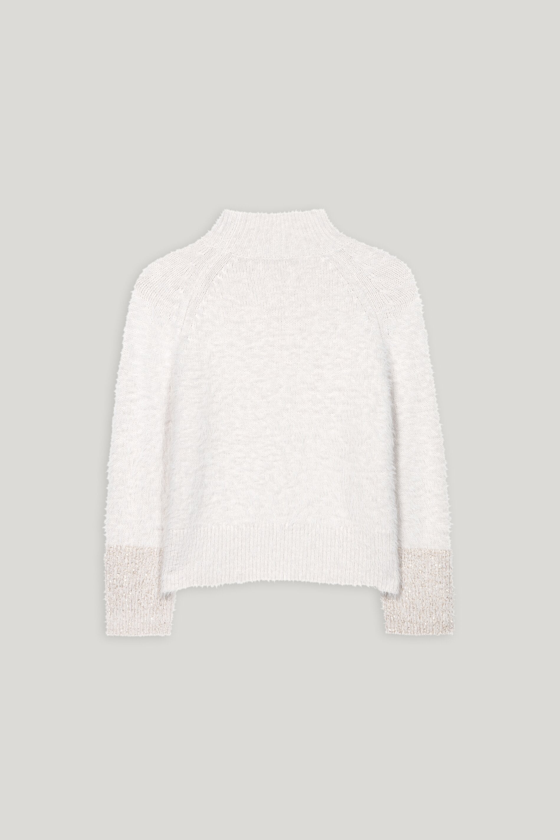 Pullover in Fell-Optik - silky cream - Standard | Artikel Rück