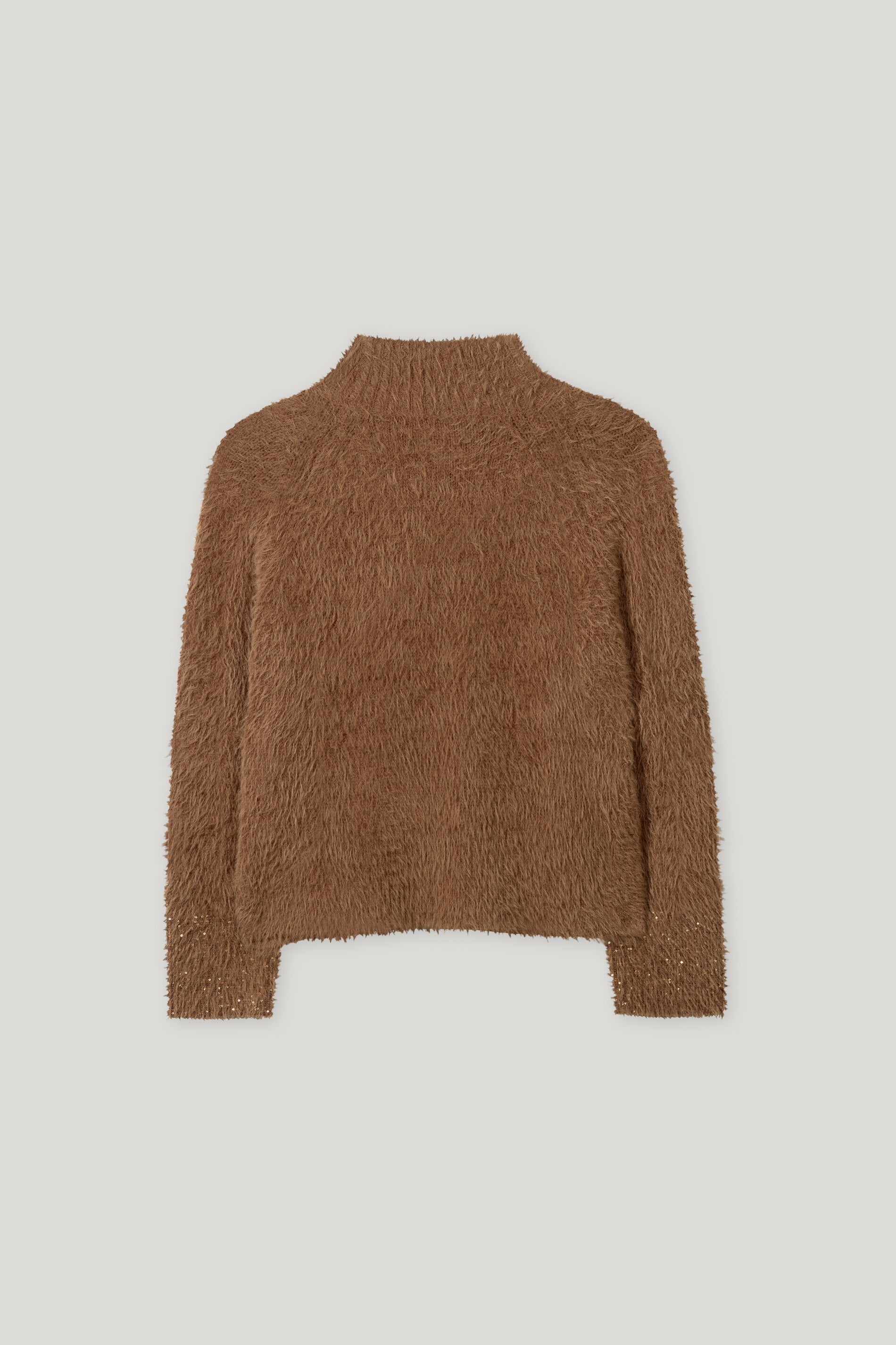 Pullover in Fell-Optik - walnut - Standard | Artikel Rück