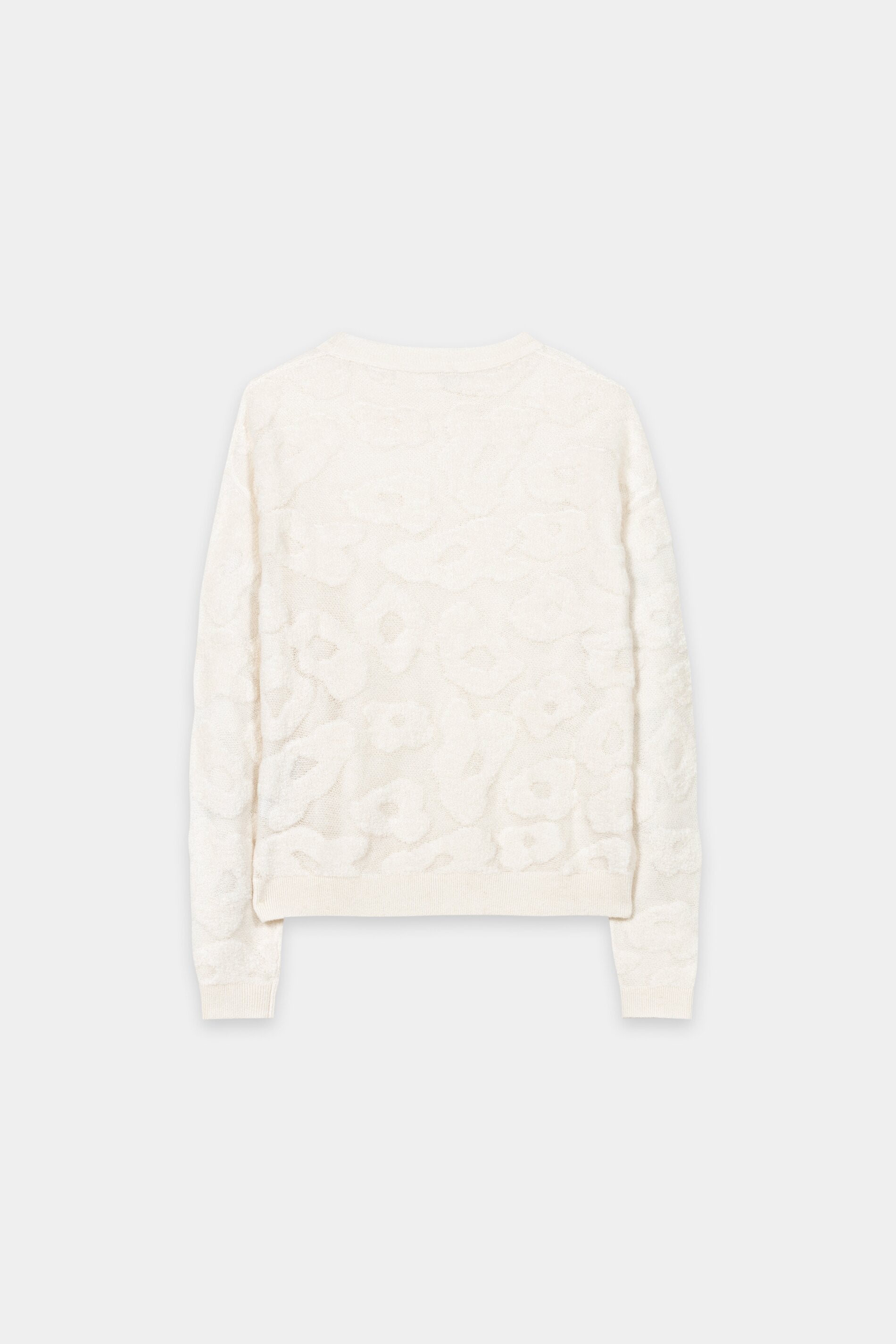 Pullover mit Leo-Pattern - cream - Standard | Artikel Rück