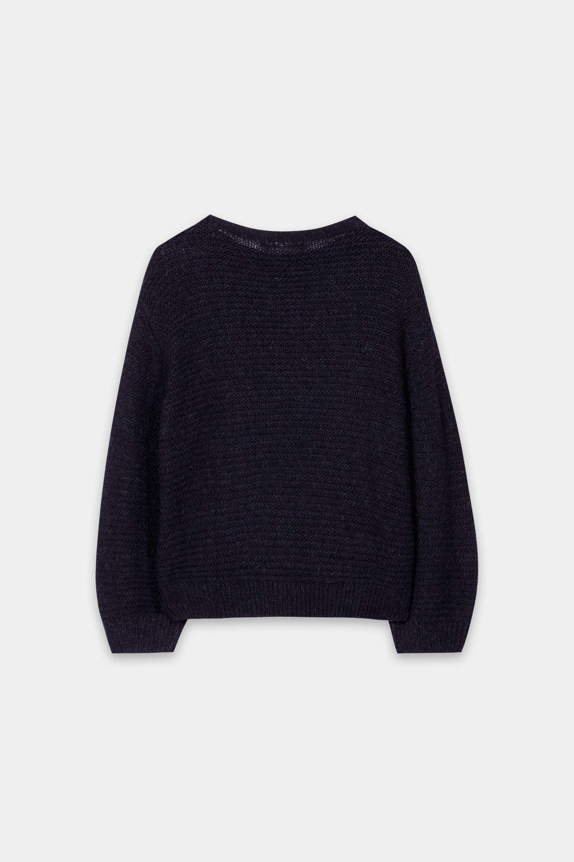 Pullover in Links-Struktur - navy blue - Standard | Artikel Rück
