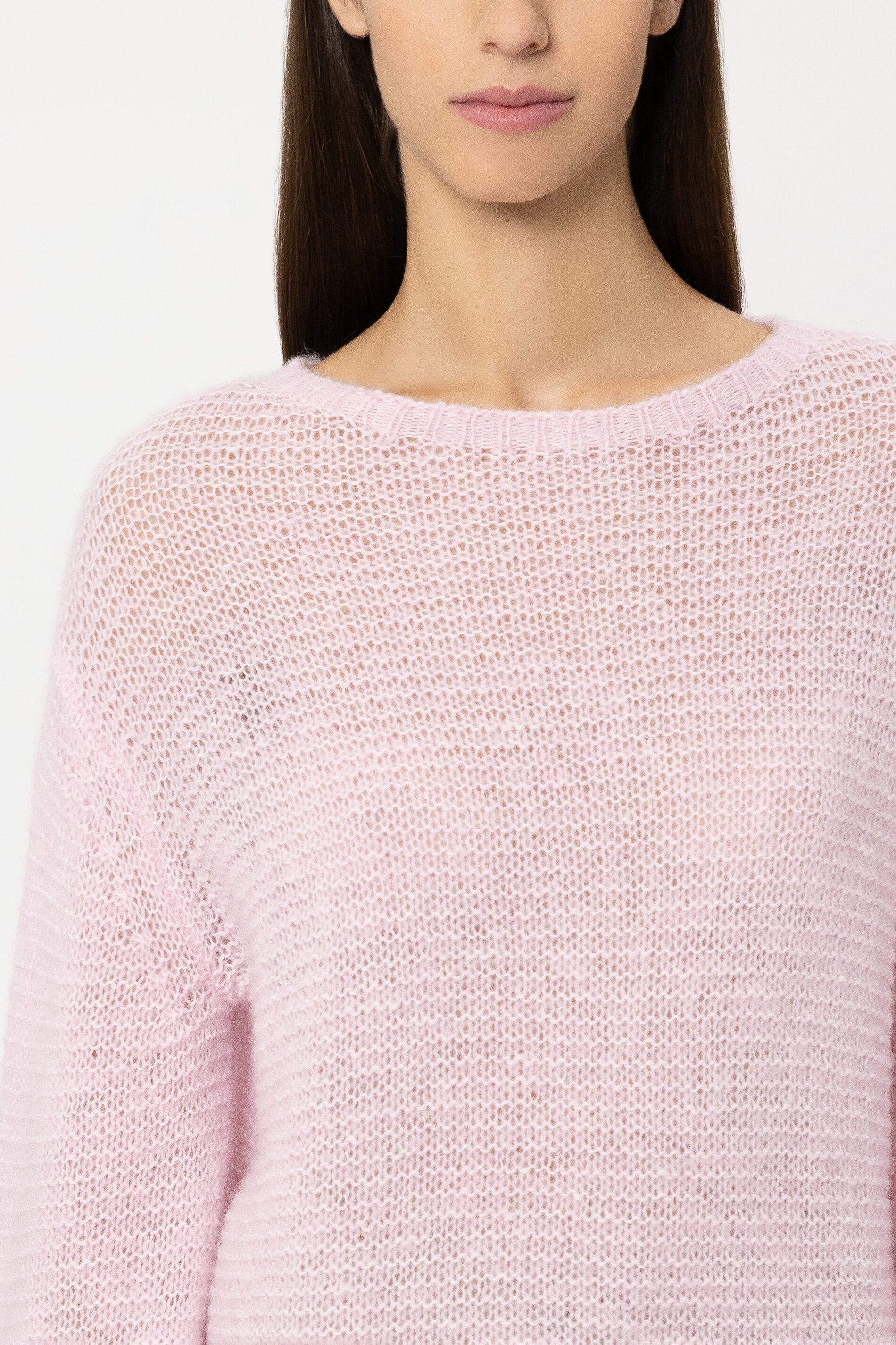 Pullover in Links-Struktur - creamy blush - Standard | Model Detail