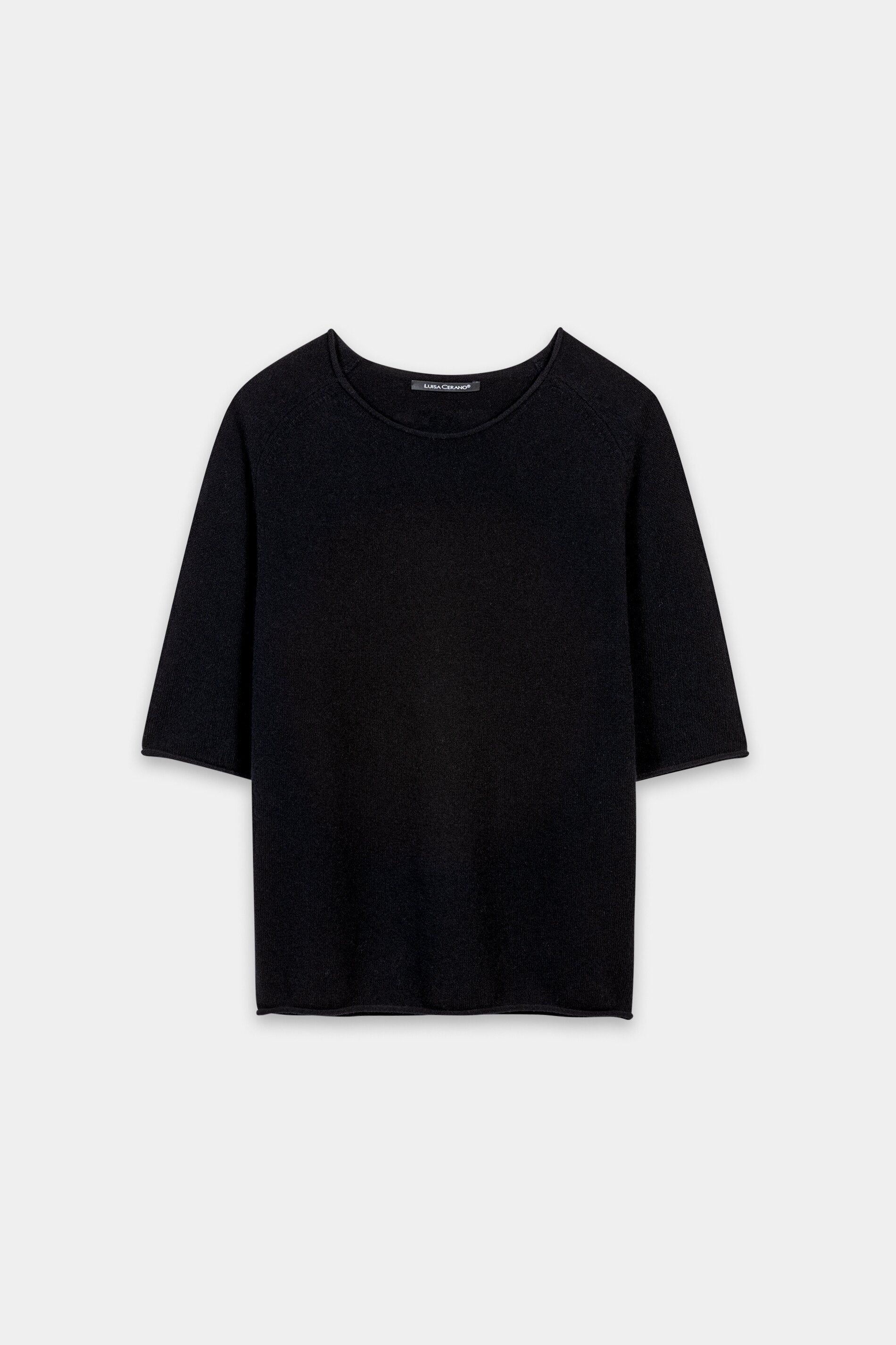 Pullover aus Kaschmir-Mix - pure black - Standard | Artikel Front