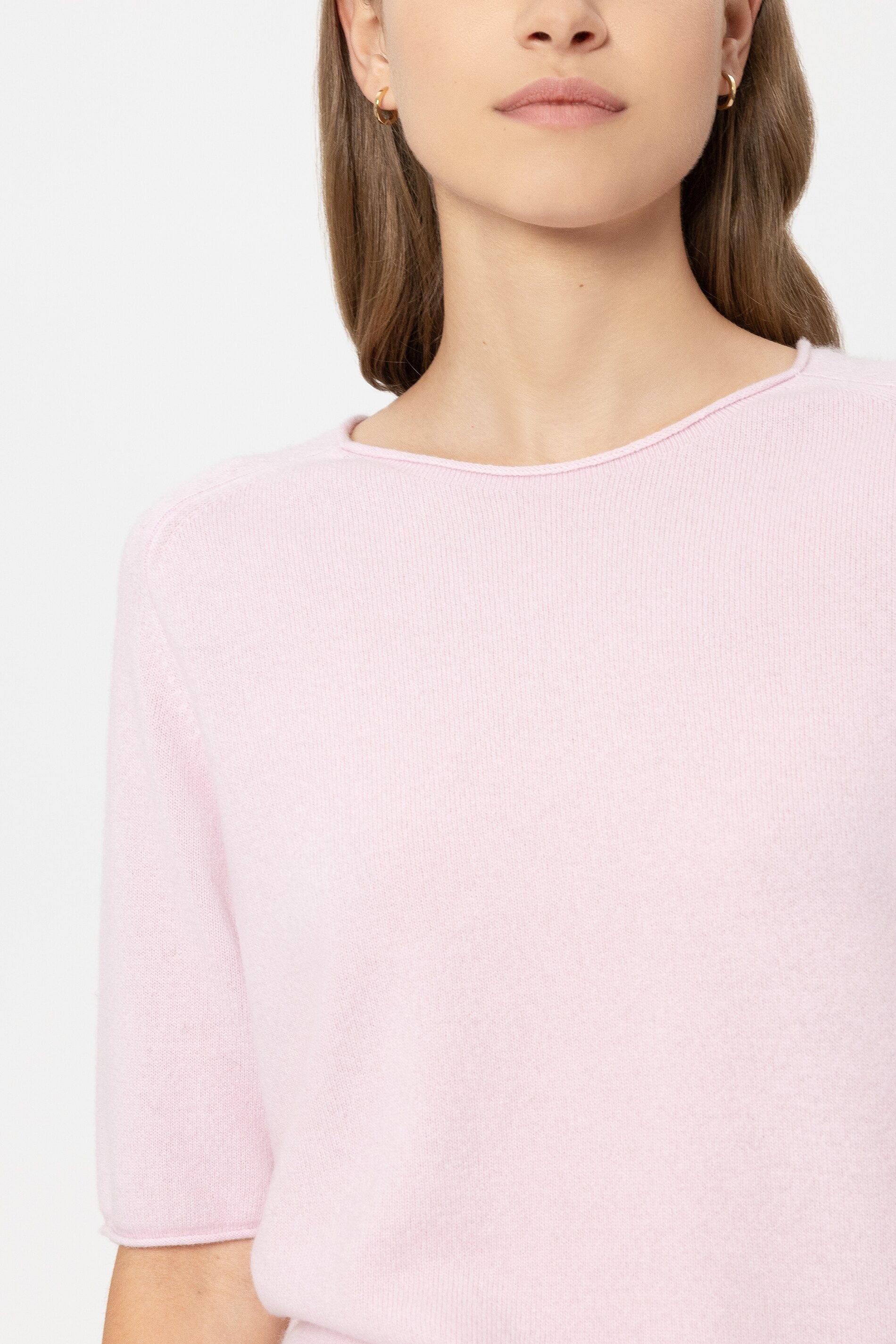 Pullover aus Kaschmir-Mix - creamy blush - Standard | Model Detail
