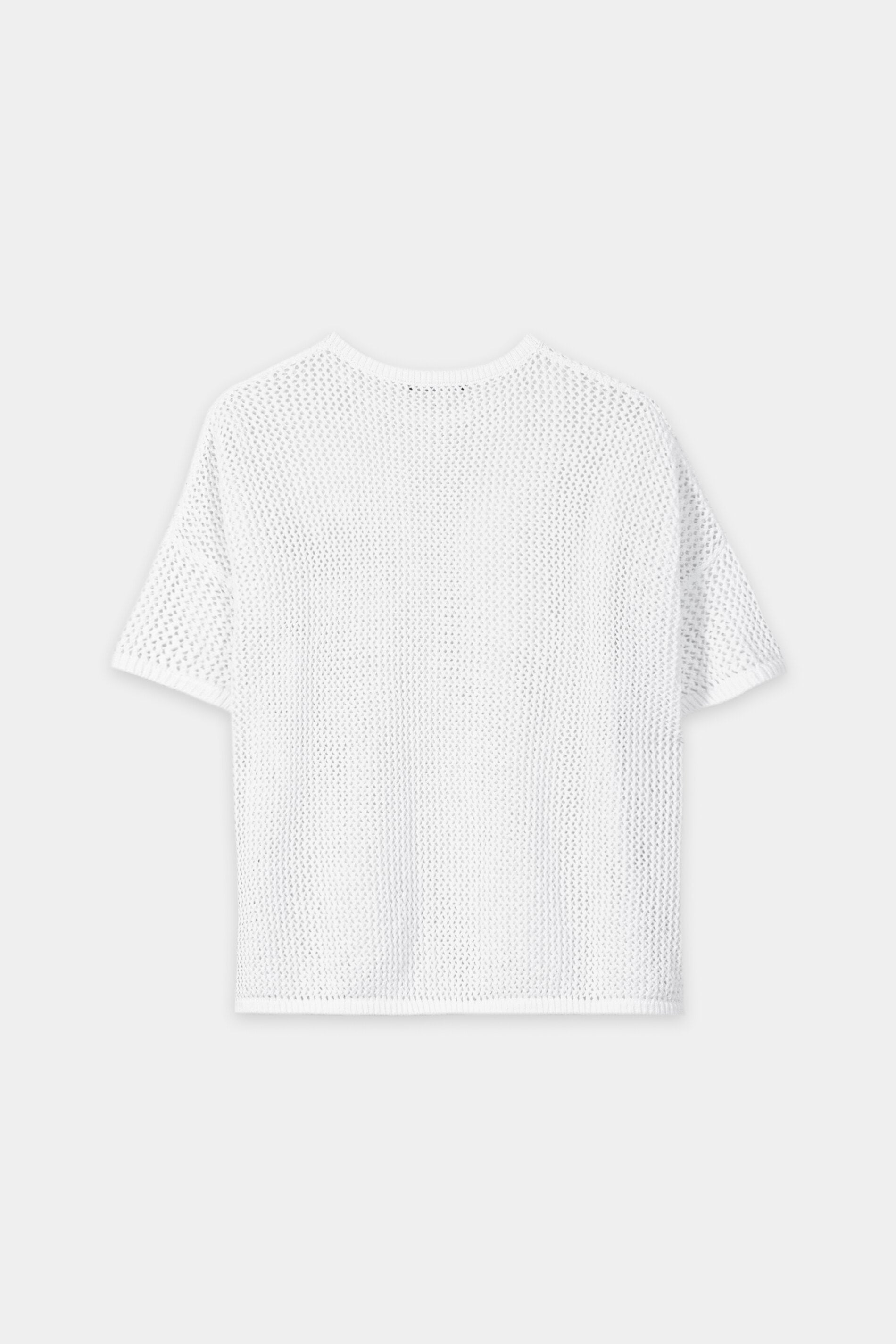 Pullover aus Leinen-Mix - white - Standard | Artikel Rück