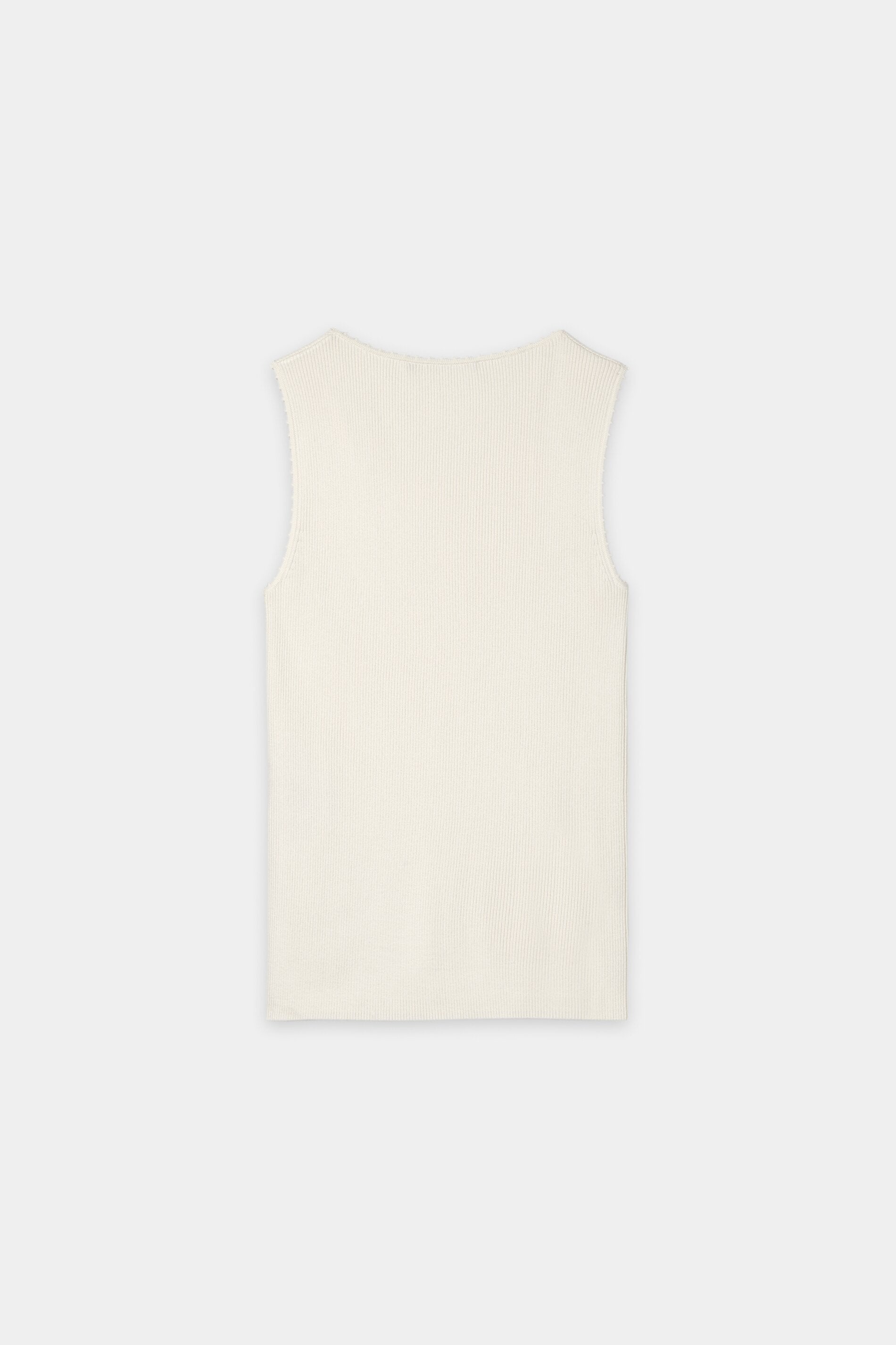 Trägertop mit Picot-Kante - milk - Standard | Artikel Rück