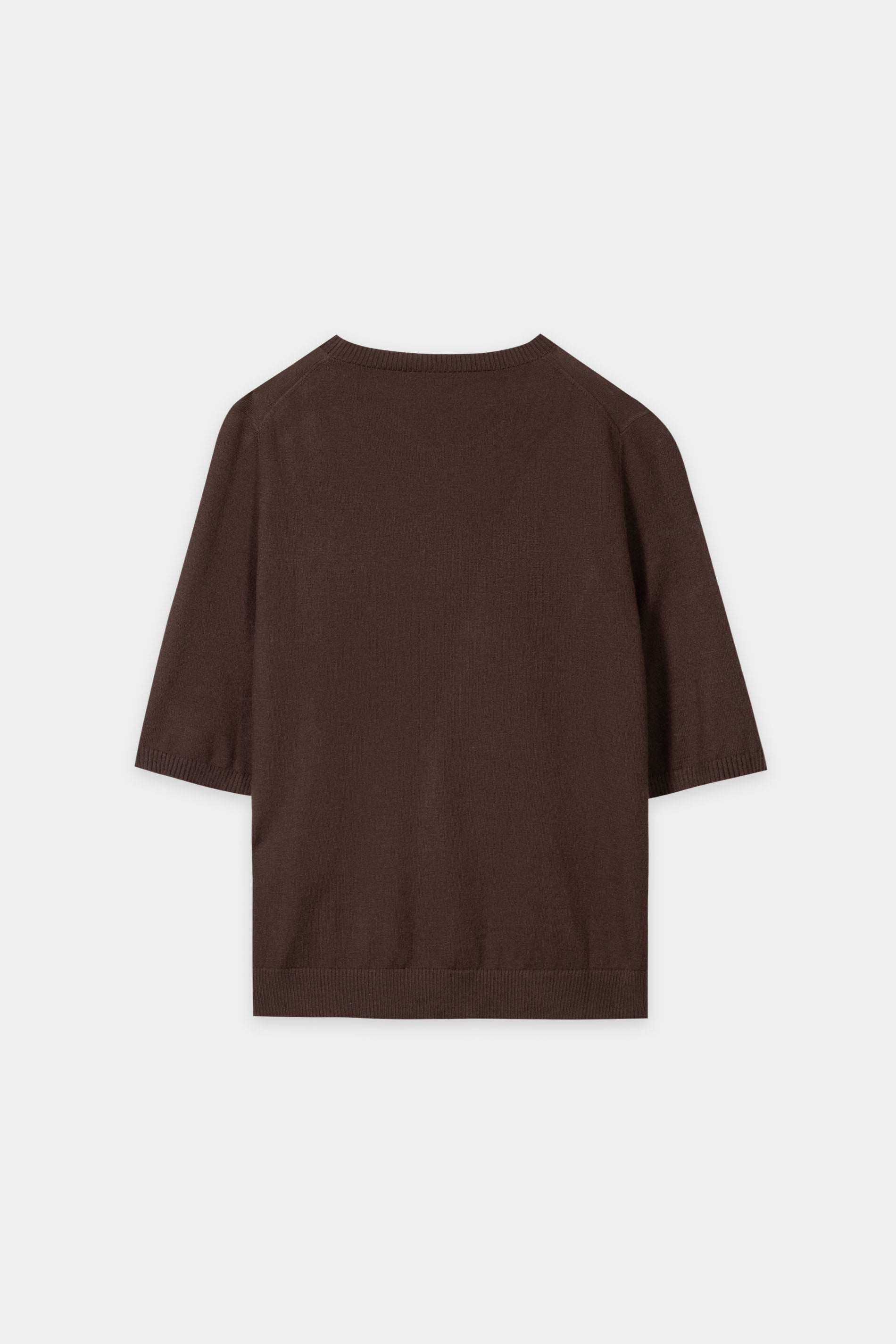Pullover aus Woll-Mix - marone - Standard | Artikel Rück