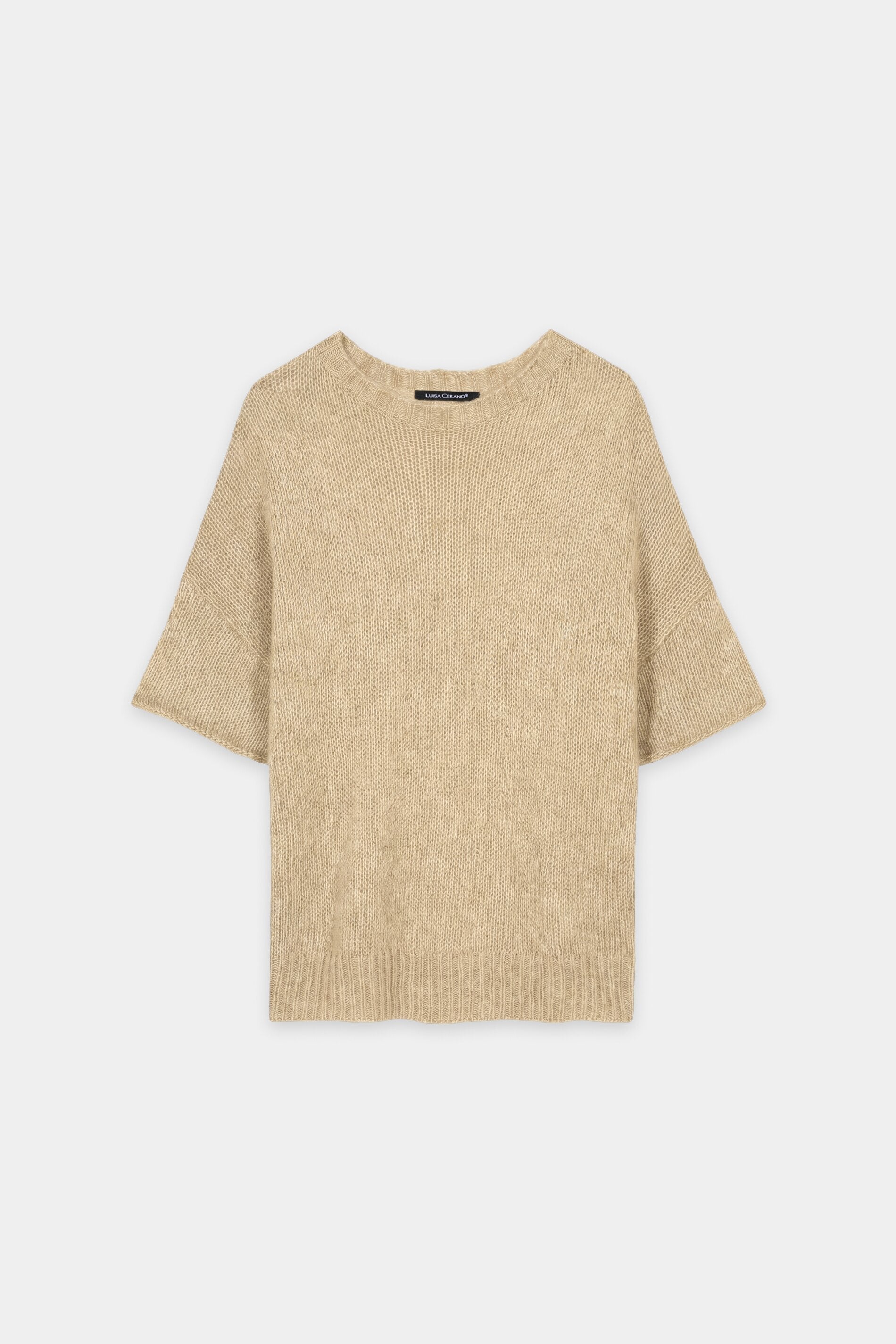 Pullover aus Alpaka-Mix - butter yellow - Standard | Artikel Front