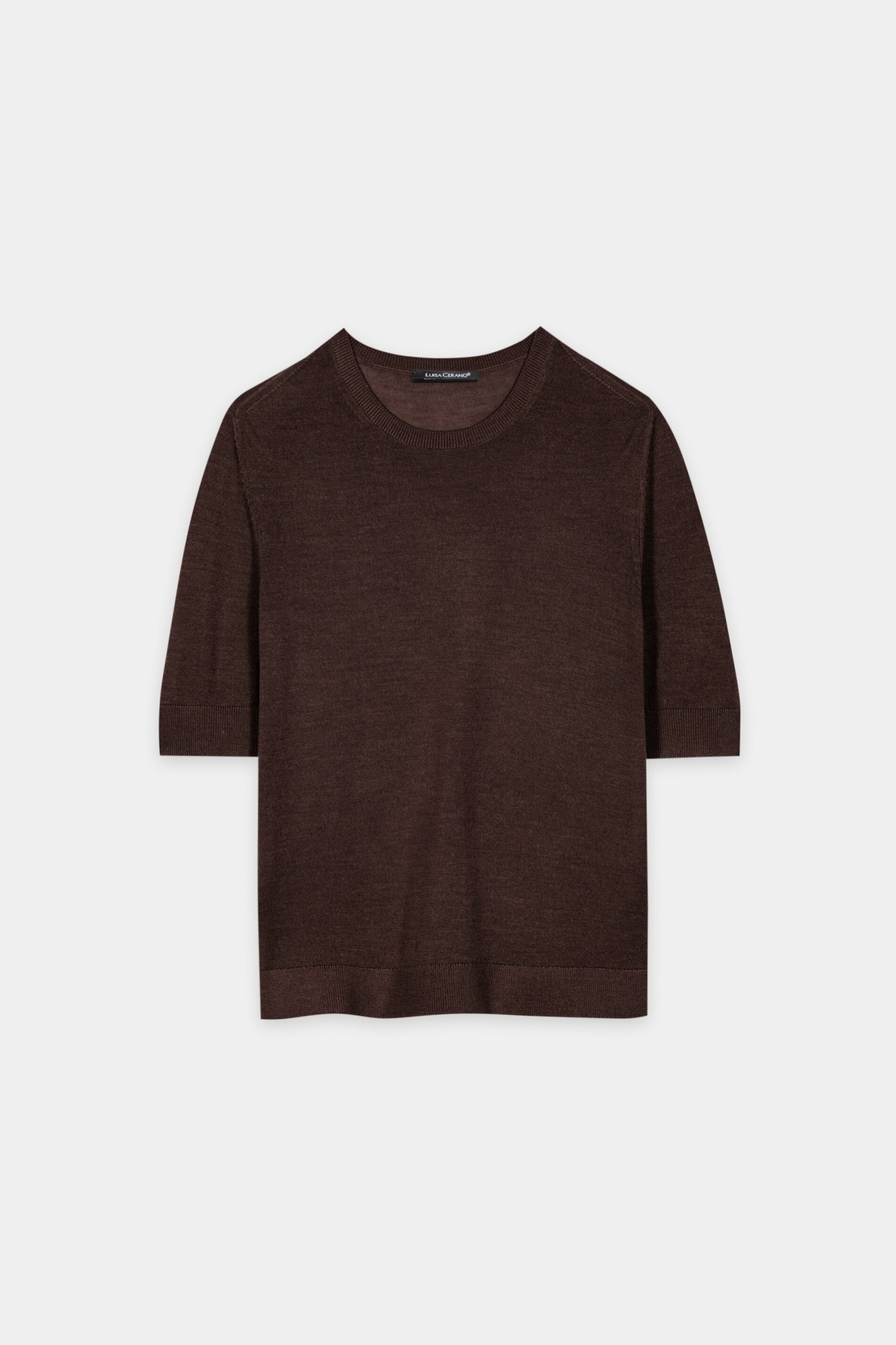 Pullover aus Woll-Mix - marone - Standard | Artikel Front