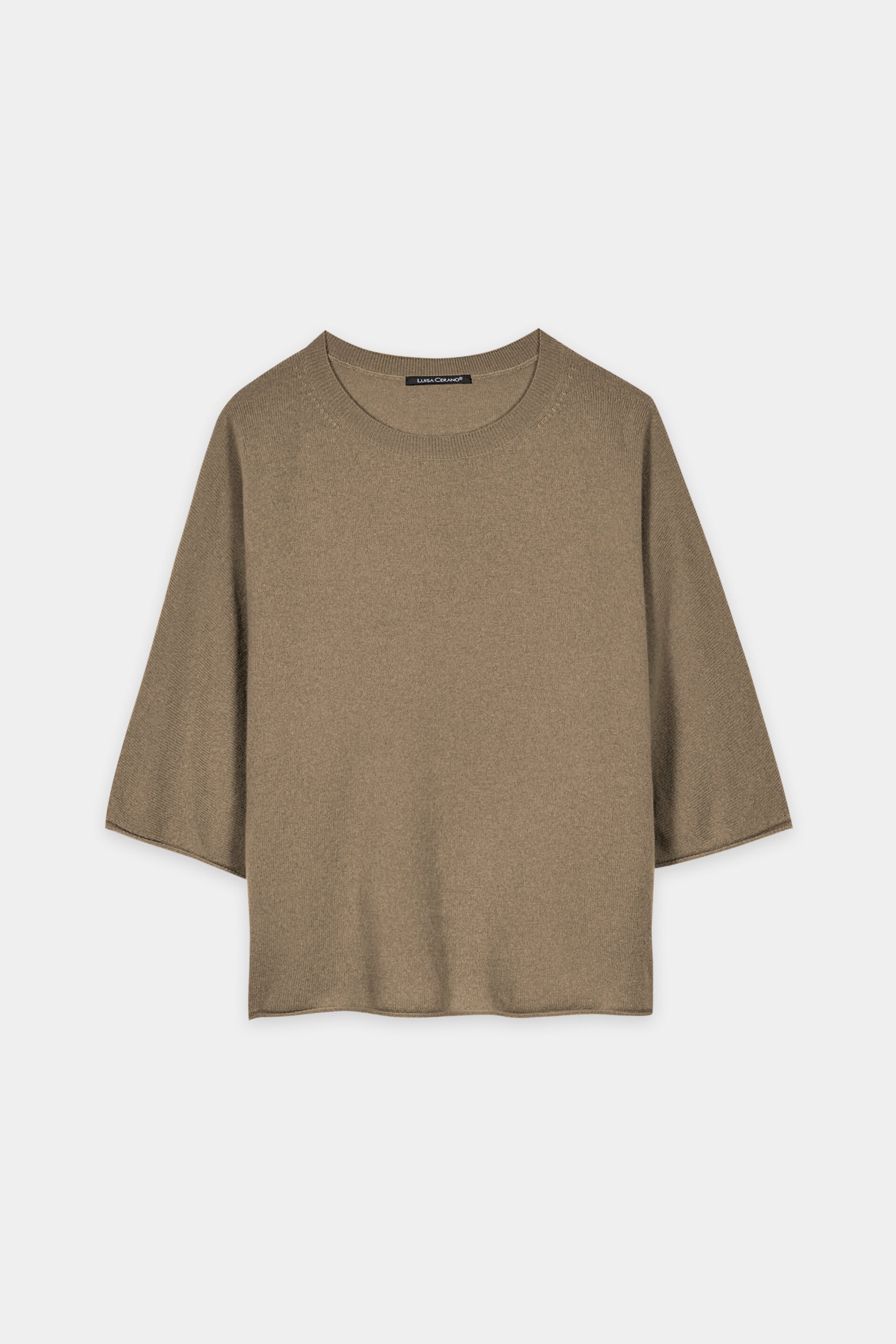 Pullover aus Kaschmir-Mix - salbei - Standard | Artikel Front