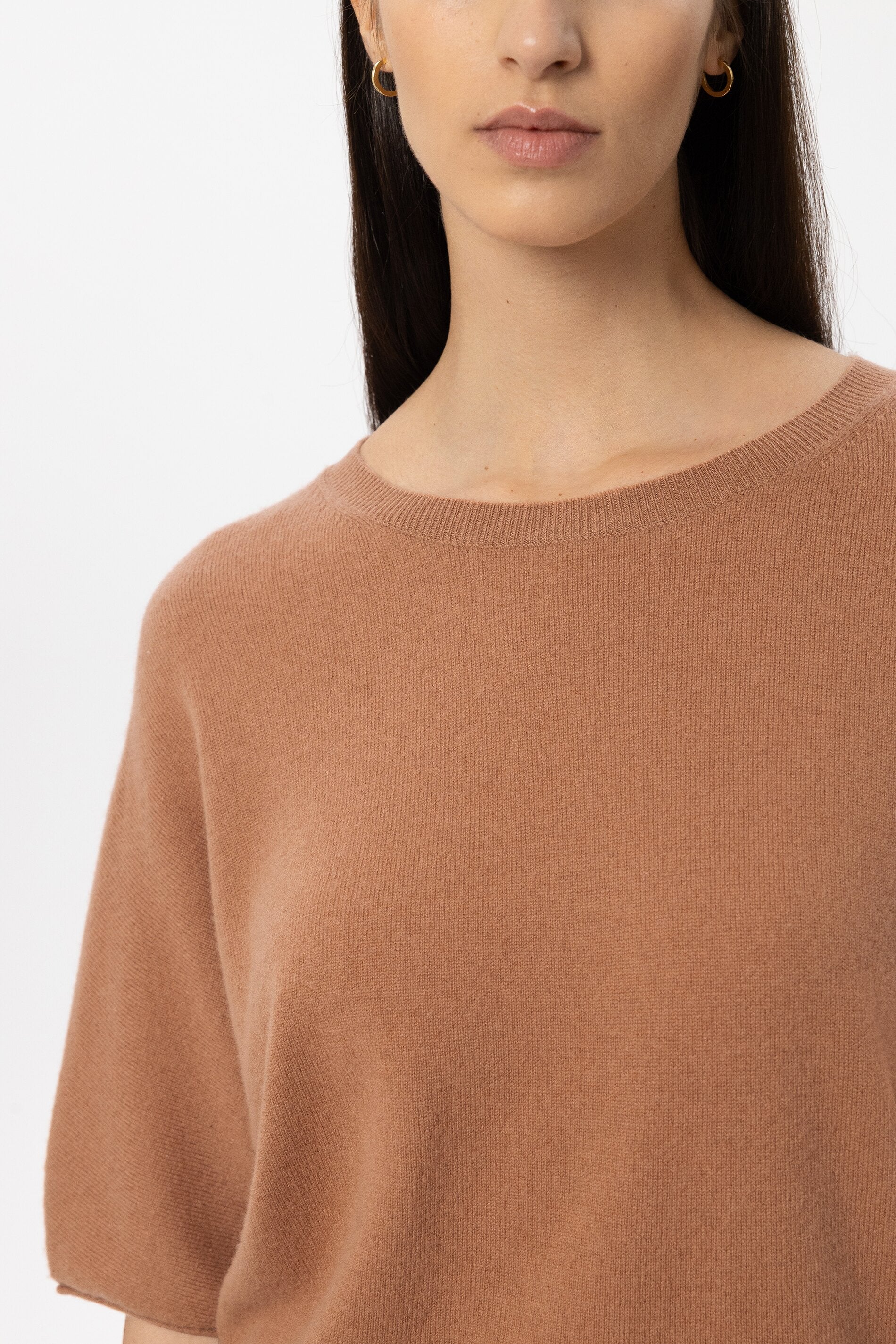 Pullover aus Kaschmir-Mix - brick - Standard | Model Detail