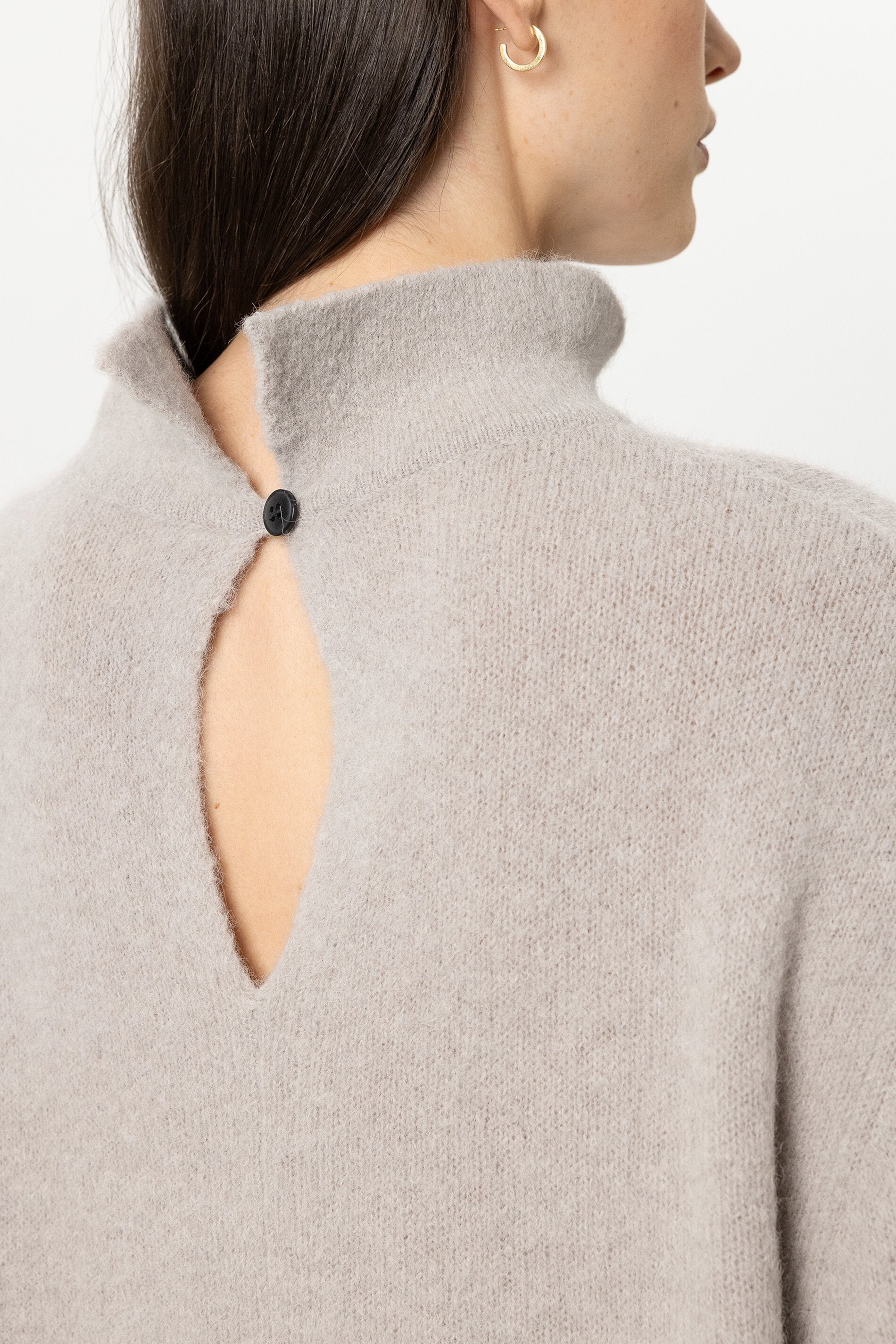 Turtleneck-Pullover - pearl - Standard | Model Detail
