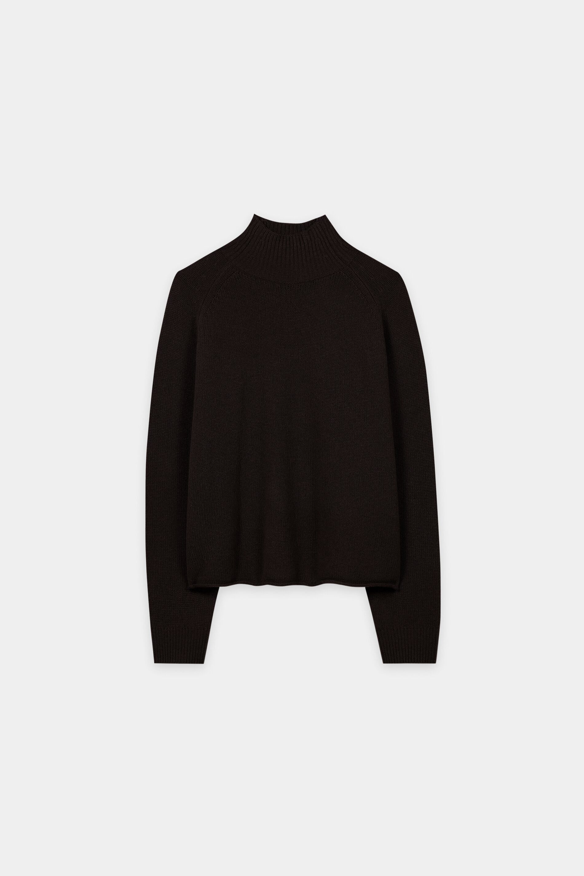 Turtleneck aus Kaschmir-Mix - truffle - Standard | Artikel Front