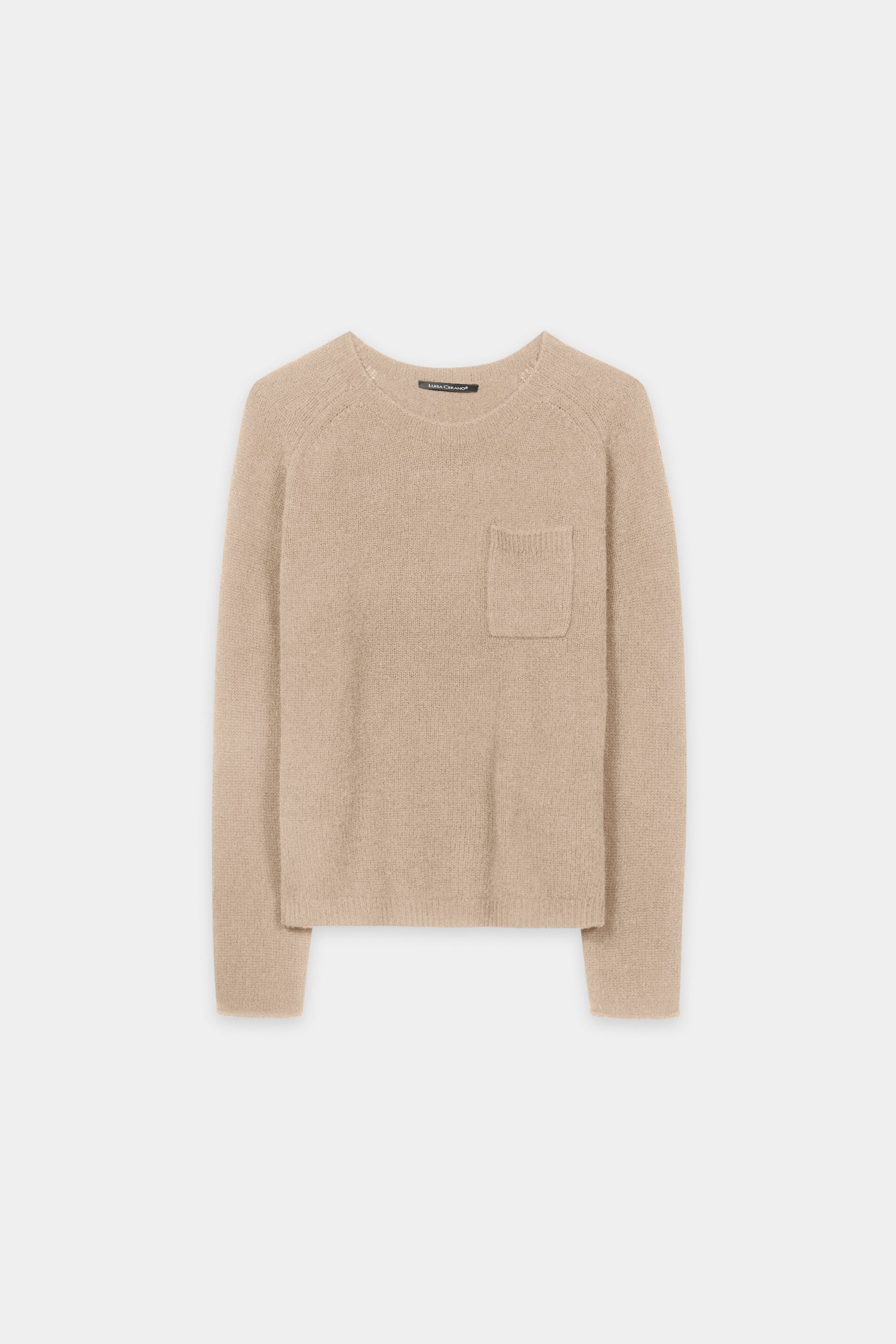 Pullover aus Kaschmir-Mix - soft caramel - Standard | Artikel Front