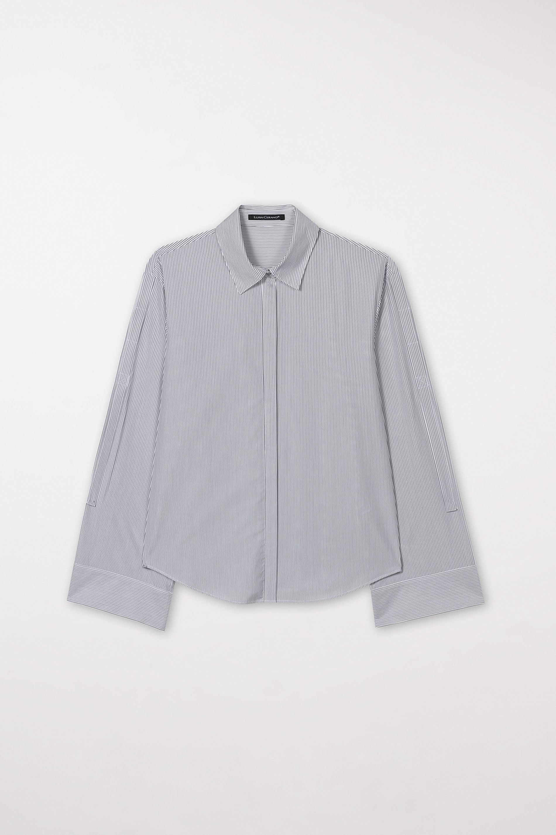 Hemdbluse mit Streifen - multi - Standard | Artikel Front