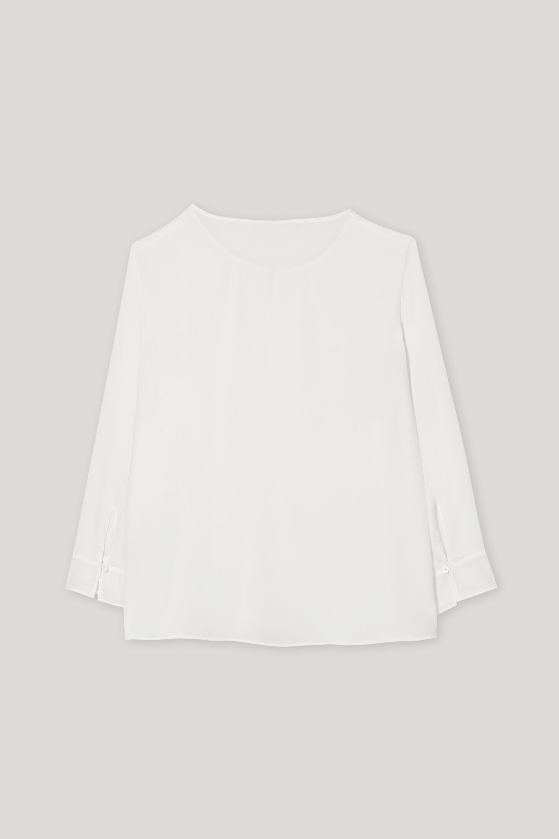 Fließendes Blusenshirt - off-white - Standard | Artikel Rück