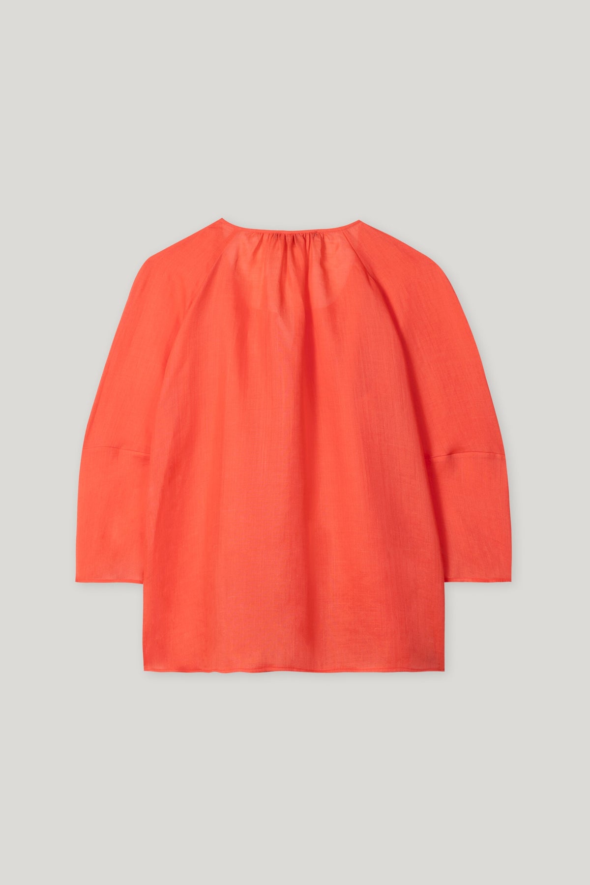 Ramie-Tunika-Bluse - hibiscus - Standard | Artikel Rück