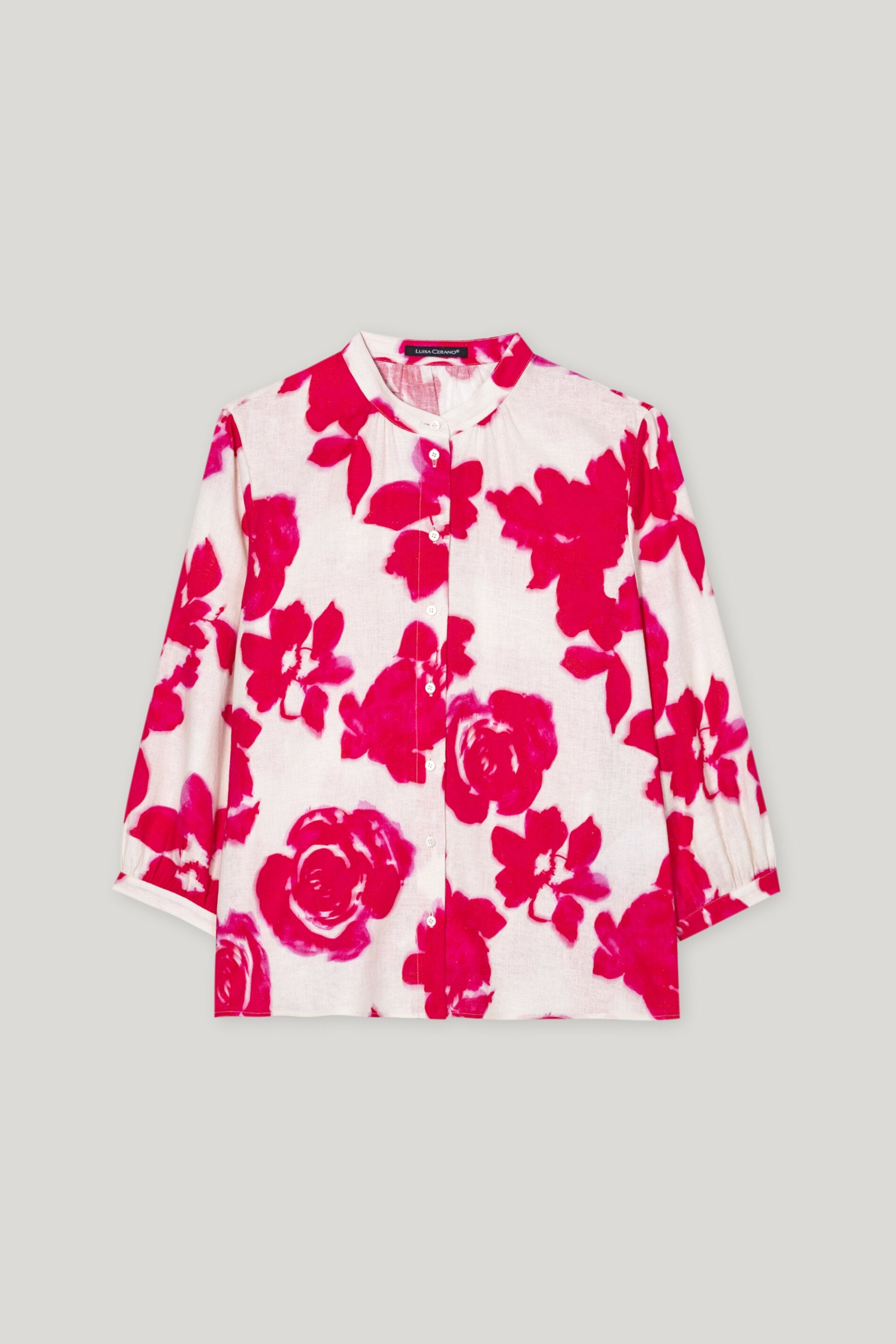Tunikabluse mit Flower-Print - blossom pink - multi - Standard | Artikel Front