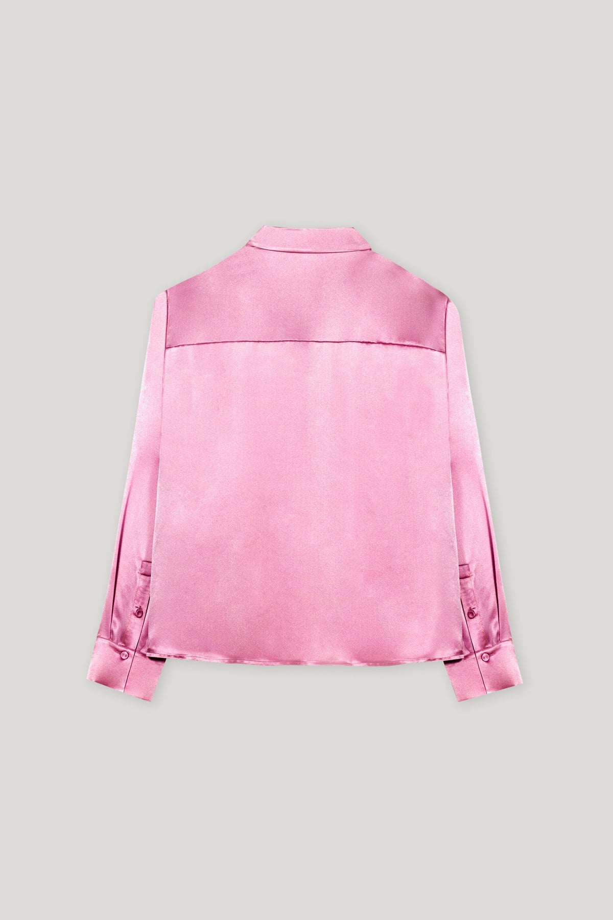 Seiden-Hemdbluse - candy pink - Standard | Artikel Rück