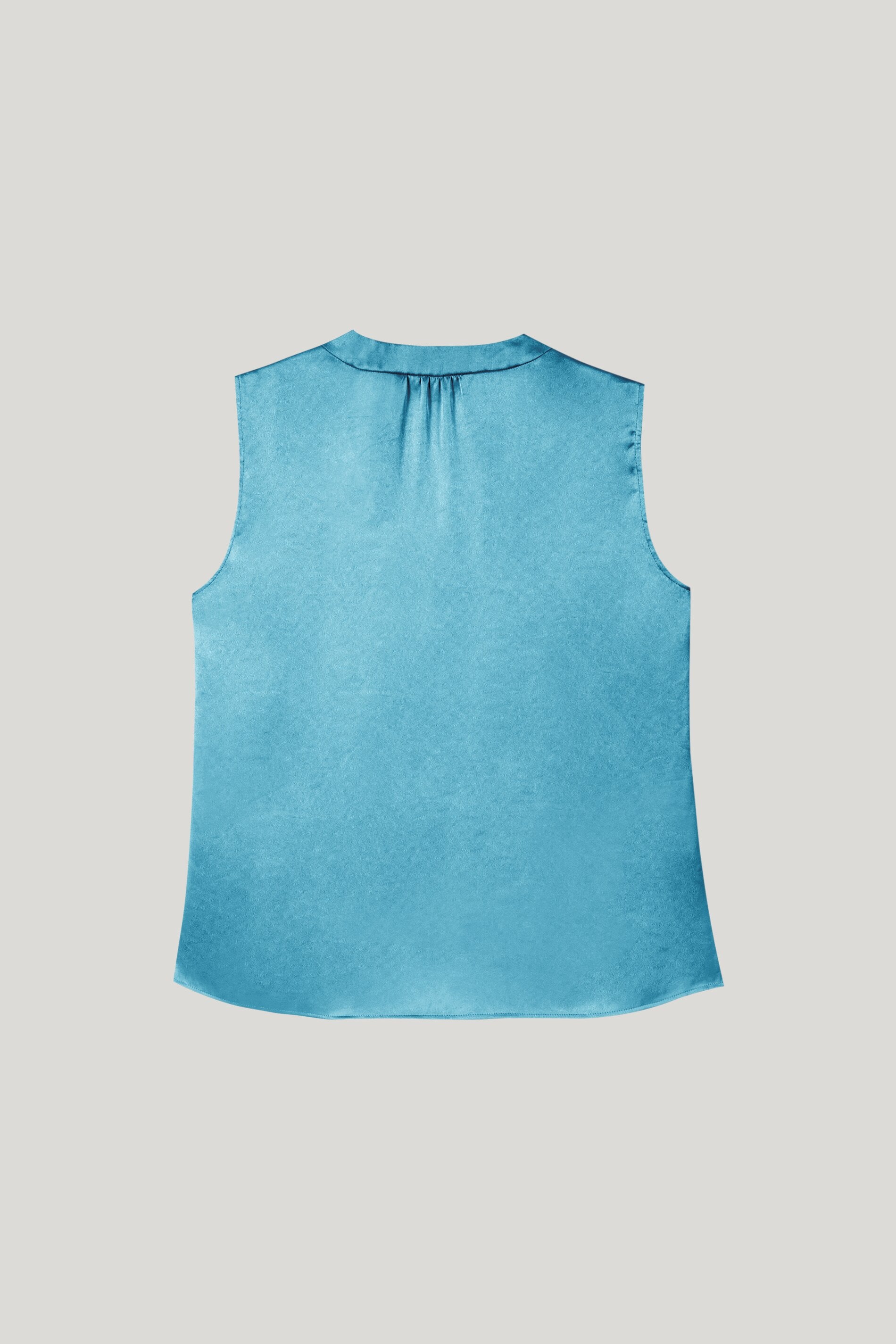 Top mit Bindeband - turquoise - Standard | Artikel Rück
