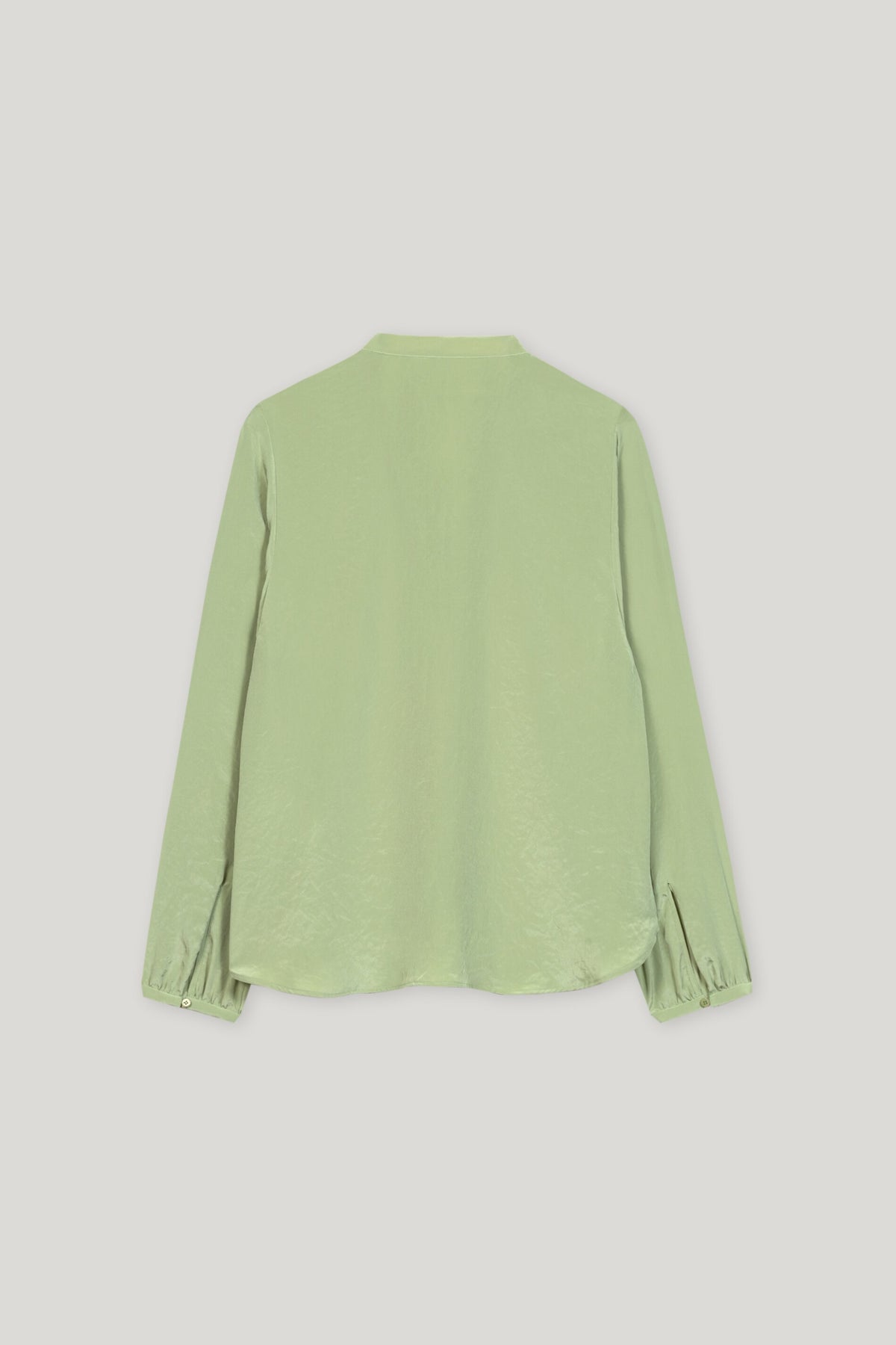 Tunikabluse mit V-Neck - easy green - Standard | Artikel Rück