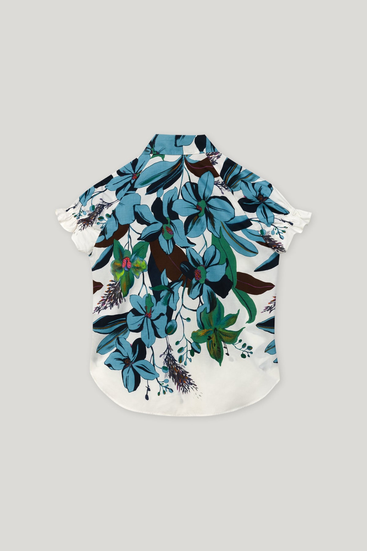 Bluse mit Hawaii-Print - multi - Standard | Artikel Rück