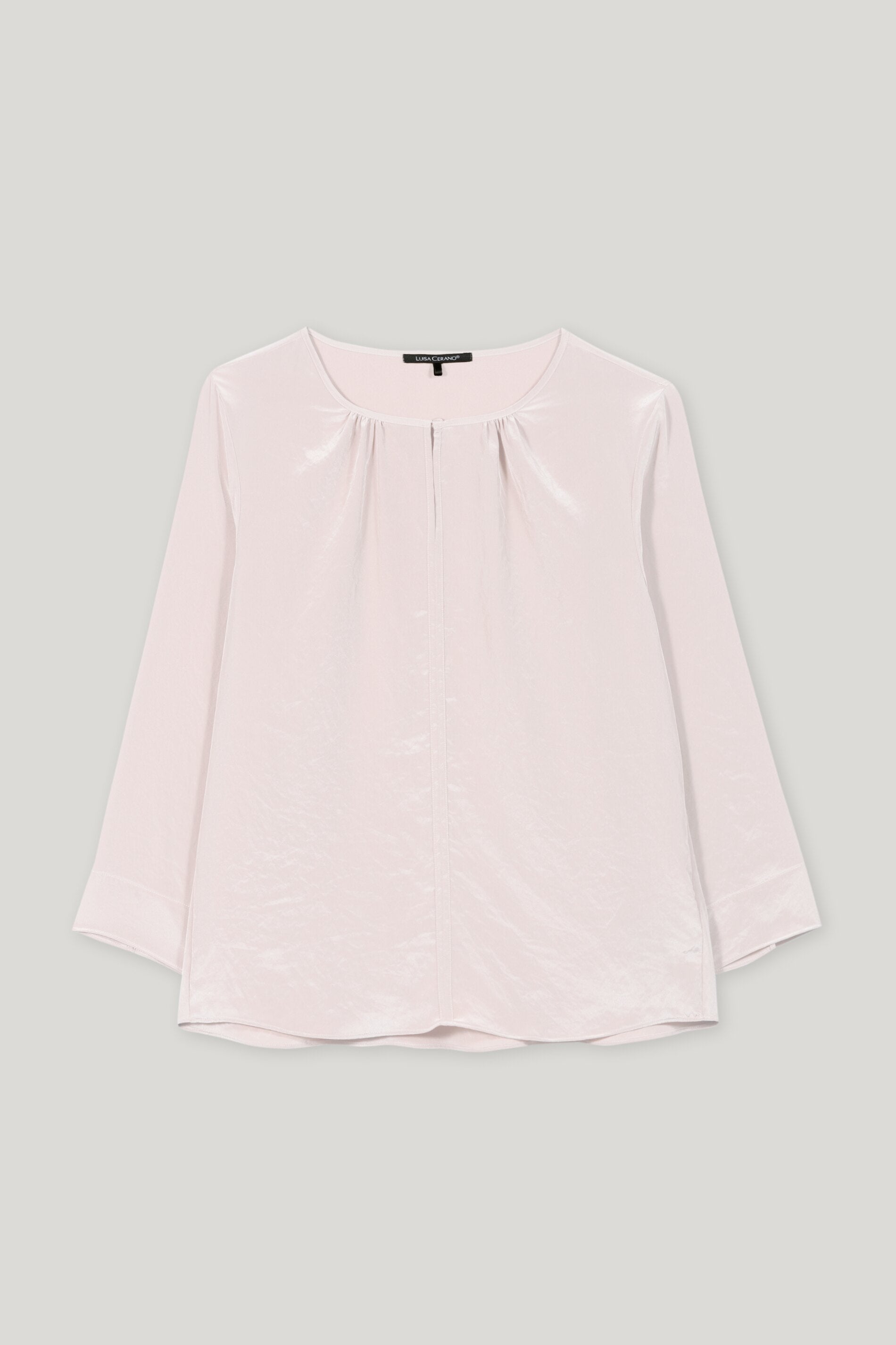 Fließendes Blusenshirt - creamy powder - Standard | Artikel Front